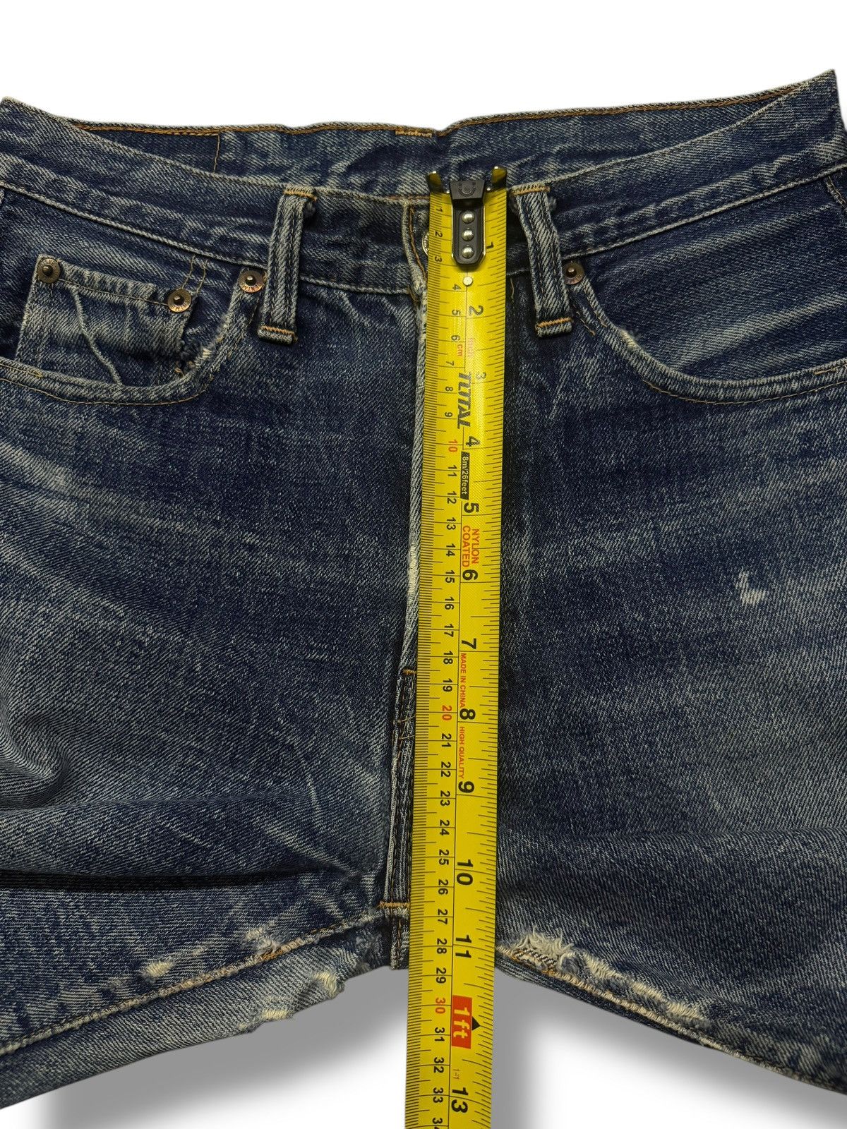 Denime Vintage 90s Denime Lot 221 Japanese Selvedge Denim Jeans W27 Size US 27 - 18 Thumbnail