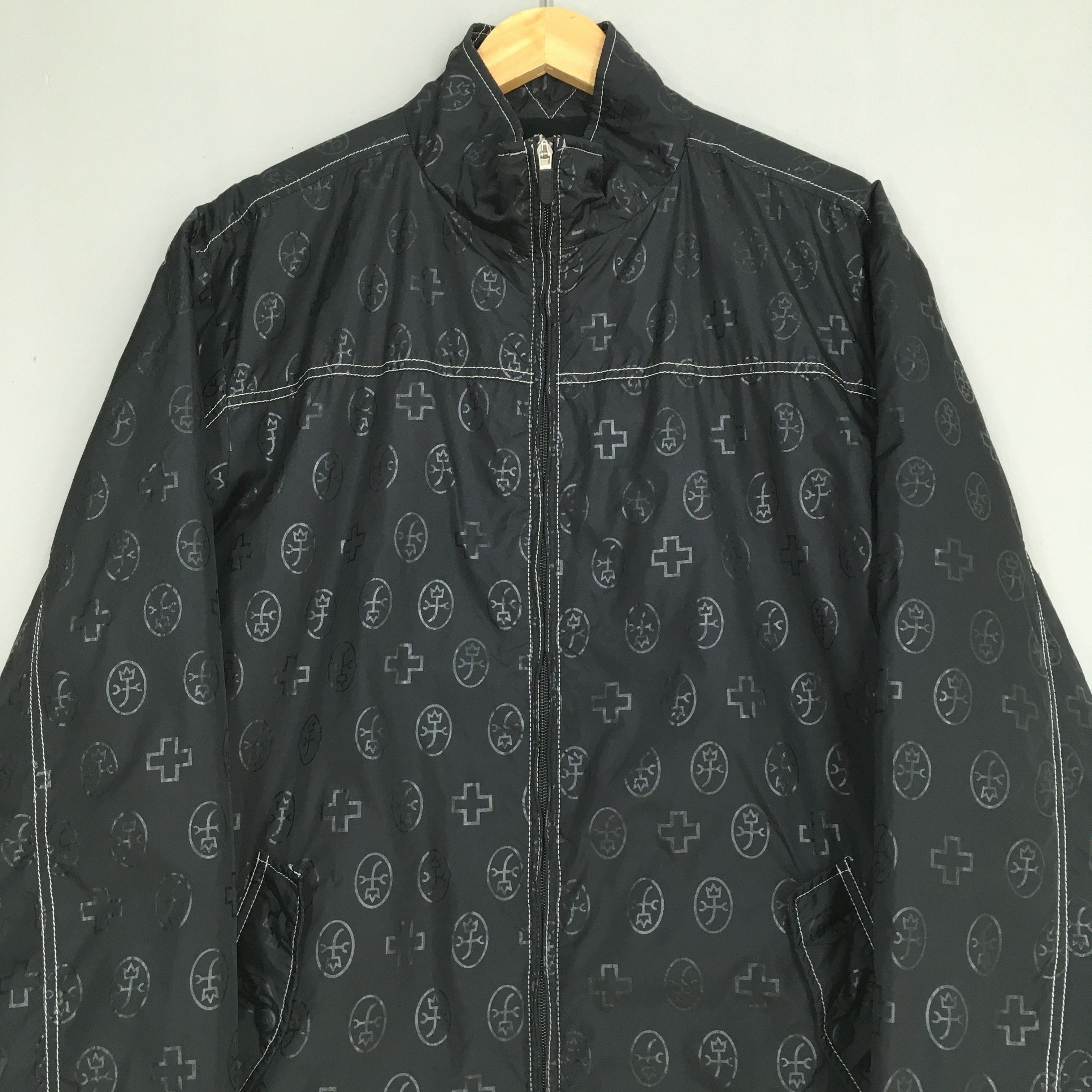 Jean Charles De Castelbajac Vintage 90s Jean Charles Castelbajac Monogram Jacket Large Size US L / EU 52-54 / 3 - 2 Thumbnail