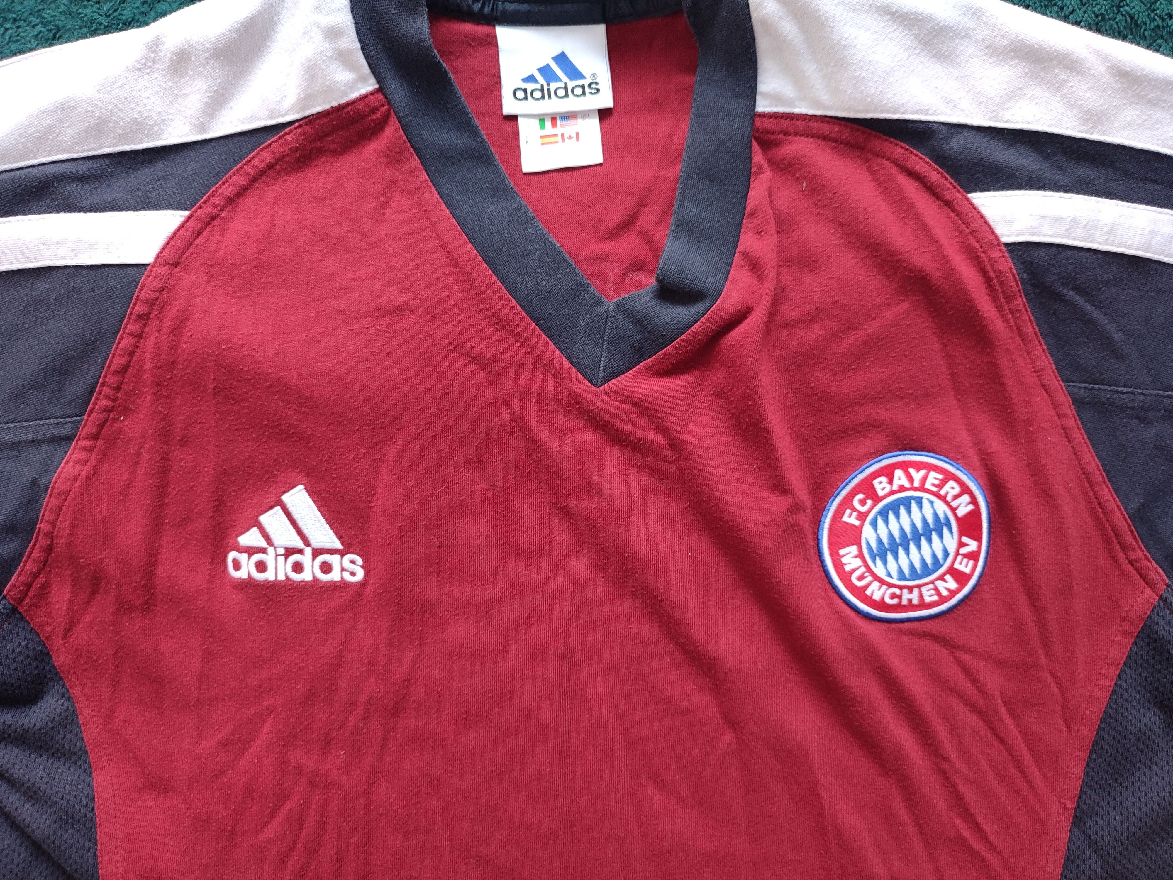 Adidas × Vintage FC Bayern Munchen Munich 2001 Adidas Jersey Football Shirt Size US XL / EU 56 / 4 - 3 Thumbnail