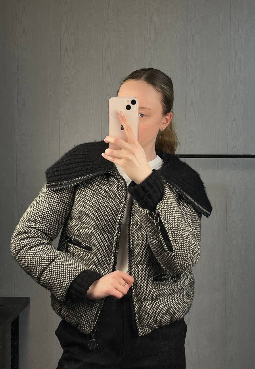 Moncler Moncler Putois wool women puffer jacket Size S / US 4 / IT 40 - 1 Thumbnail