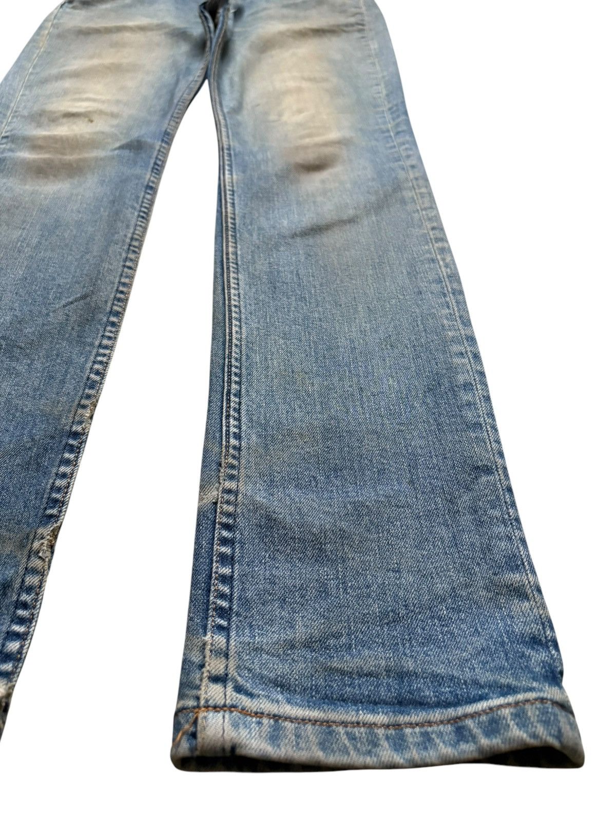 A.P.C. Vintage A.P.C Rusty Mud Wash Distressed Slim Skinny Jeans Size US 34 / EU 50 - 7 Thumbnail