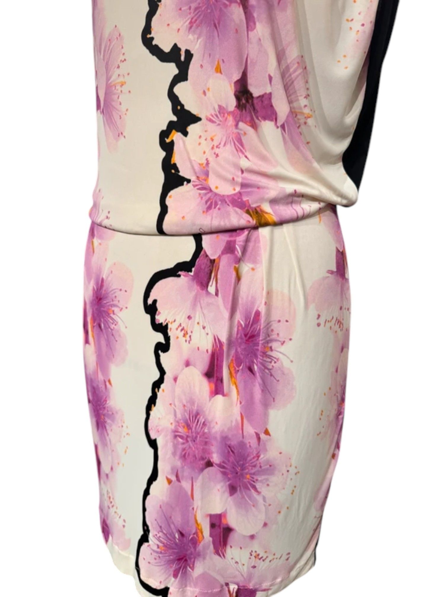 Roberto Cavalli Class Roberto Cavalli Cherry Blossom Dress early 2010s Size M / US 6-8 / IT 42-44 - 7 Thumbnail