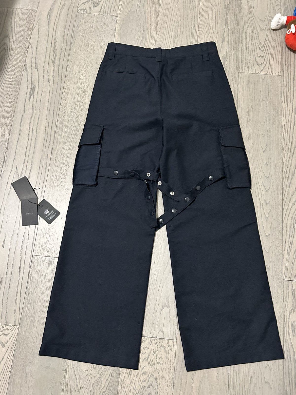 System System Navy Snap Trousers Size US 30 / EU 46 - 2 Thumbnail
