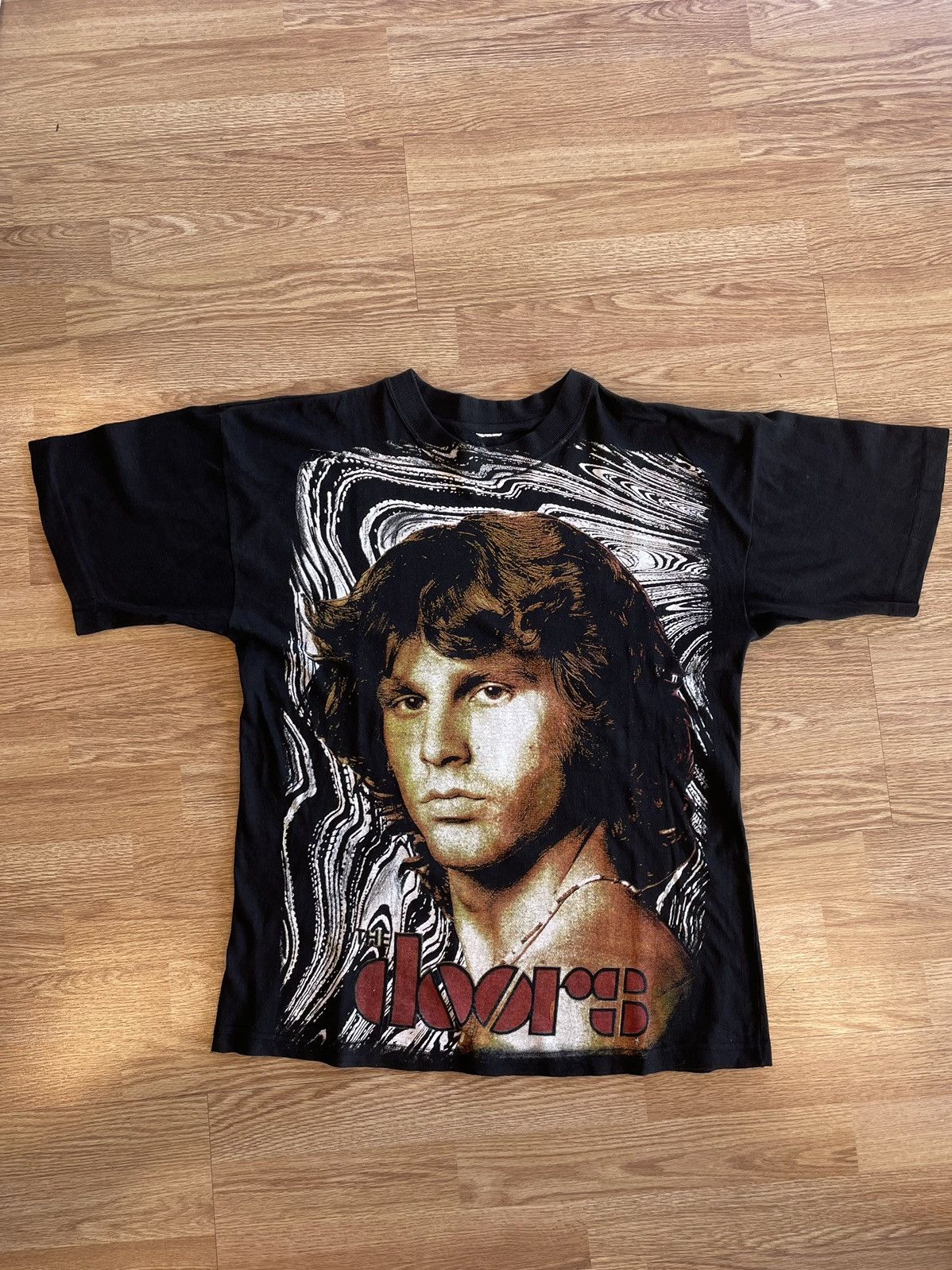 Band Tees × Vintage 90’s The Doors Jim Morrison vintage tee Size US L / EU 52-54 / 3 - 1 Thumbnail
