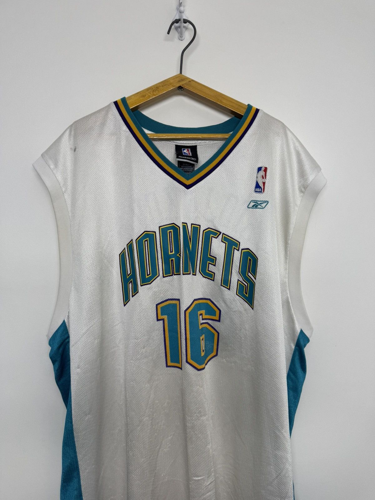 Reebok Vintage Peja Stojakovic New Orleans Hornets Adidas Swingman Size US XXL / EU 58 / 5 - 6 Thumbnail