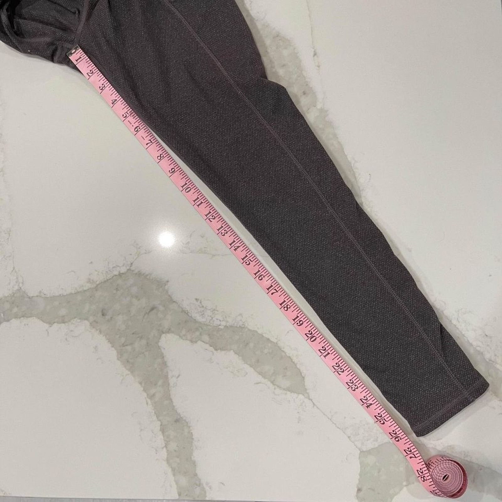 Athleta Athleta Pixy Drifter Textured Brown Leggings Women's Medium Size 30" / US 8 / IT 44 - 7 Thumbnail