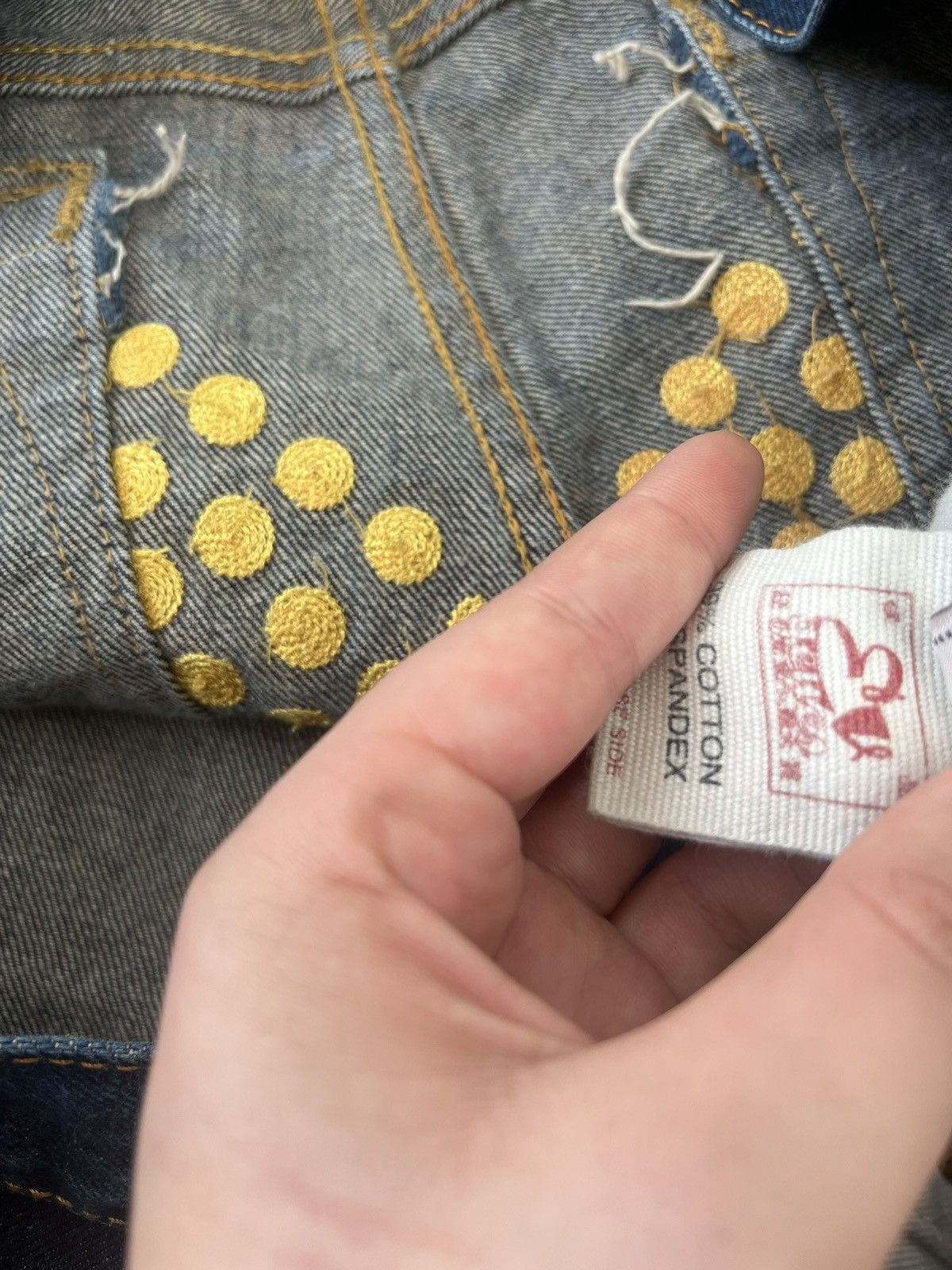 Evisu × Vintage Extra large Evisu pants Size US 34 / EU 50 - 5 Thumbnail