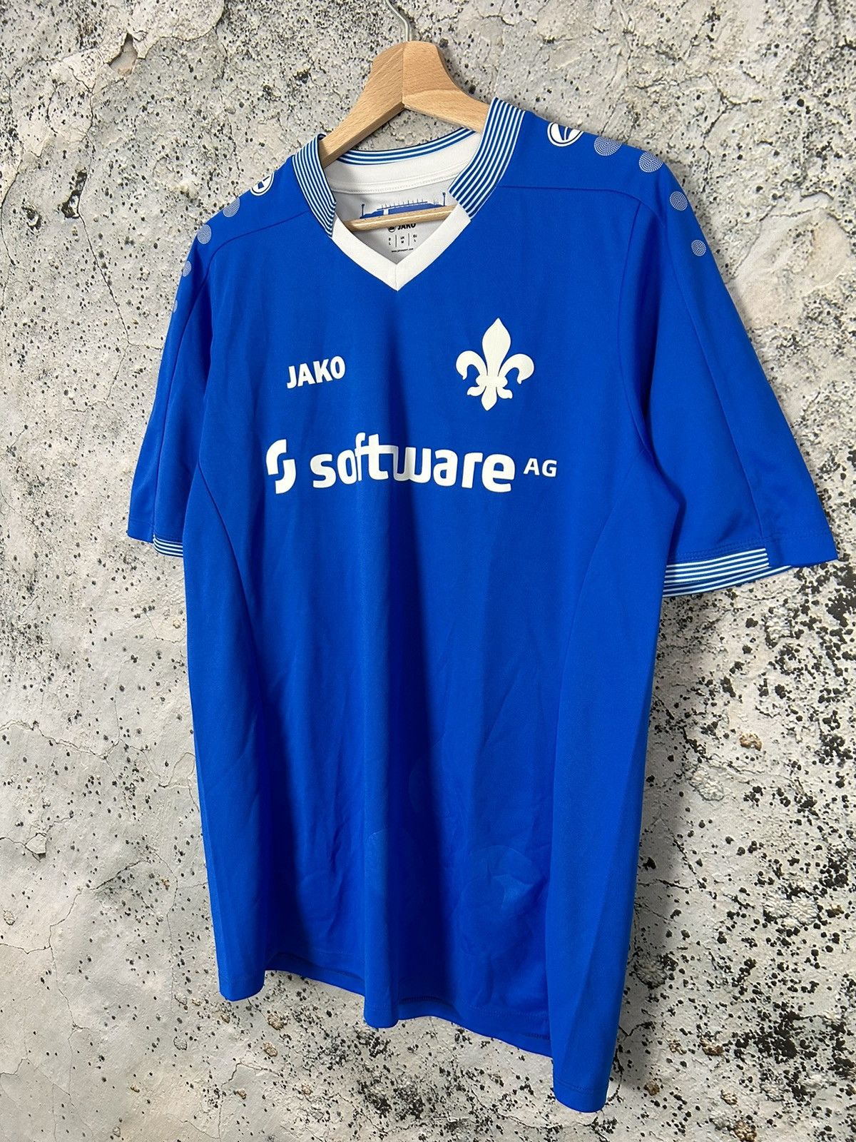 Vintage SV Darmstadt 98 Rajkovic Soccer Jersey Jako Football Size US L / EU 52-54 / 3 - 3 Thumbnail