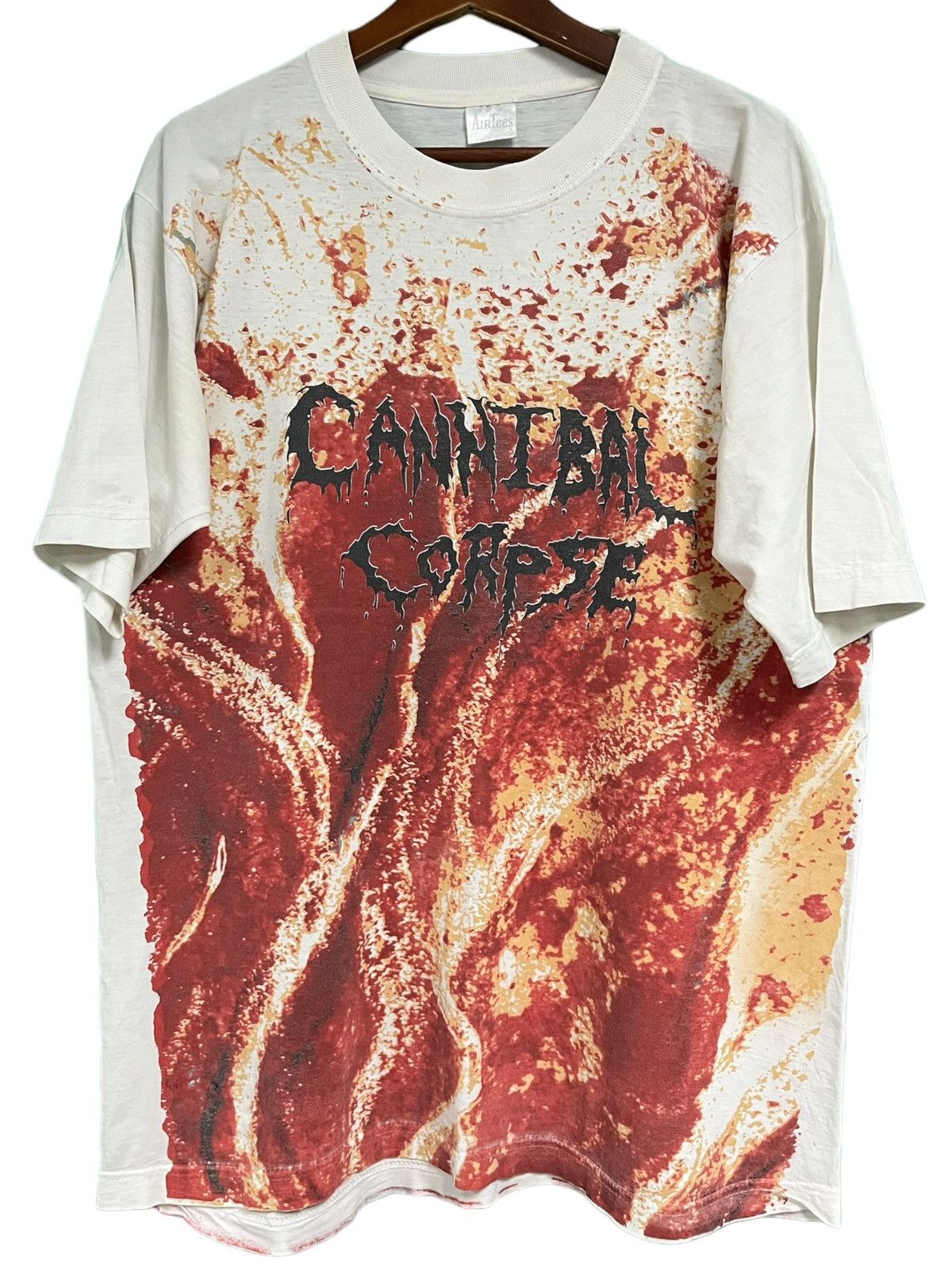 Band Tees Vintage Cannibal Corpse AOP 90s t shirt Size US L / EU 52-54 / 3 - 1 Thumbnail