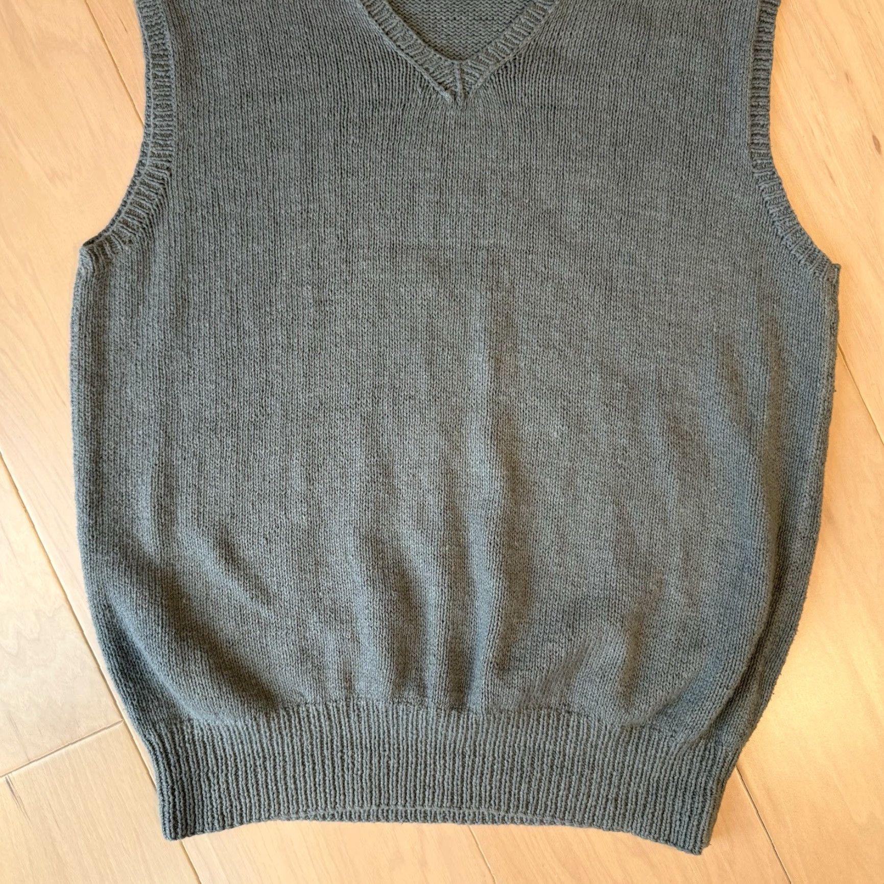 Polo Ralph Lauren Polo Ralph Lauren Linen Cotton Sweater Vest Large Gray Pullover Vest Mens Knit Polo Ralph Lauren Linen Cotton Sweater Vest L Mens Gray Size US L / EU 52-54 / 3 - 5 Thumbnail