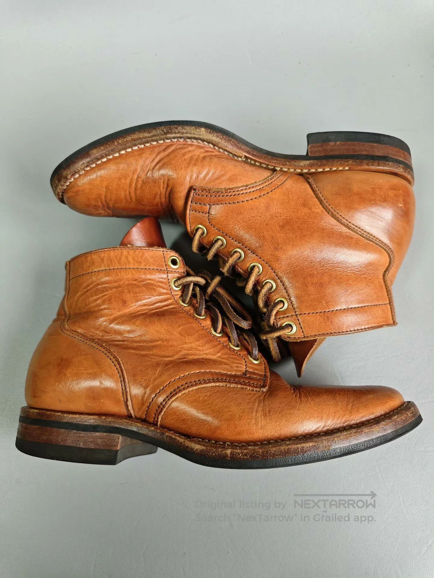 Viberg Viberg Dublin Leather Sneakers. Size US 6 / EU 39 - 4 Thumbnail