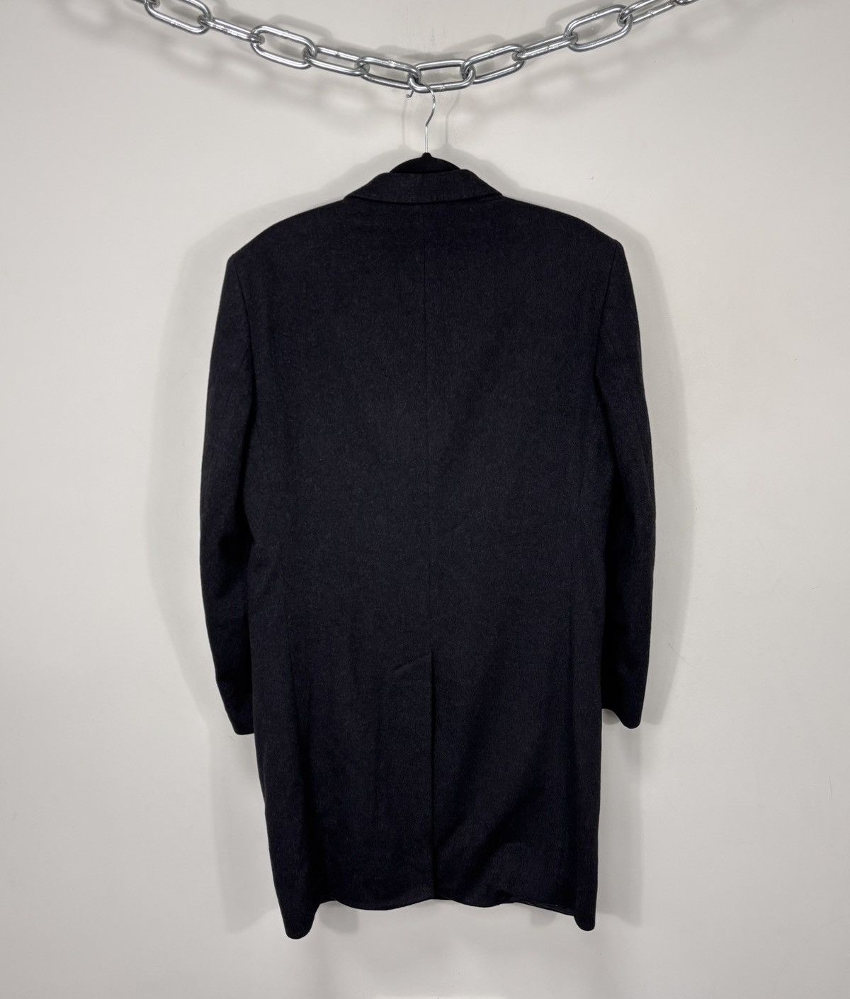 Other Duetz Men’s Charcoal Grey Tessile d’Oro Cashmere Overcoat Size US M / EU 48-50 / 2 - 3 Thumbnail
