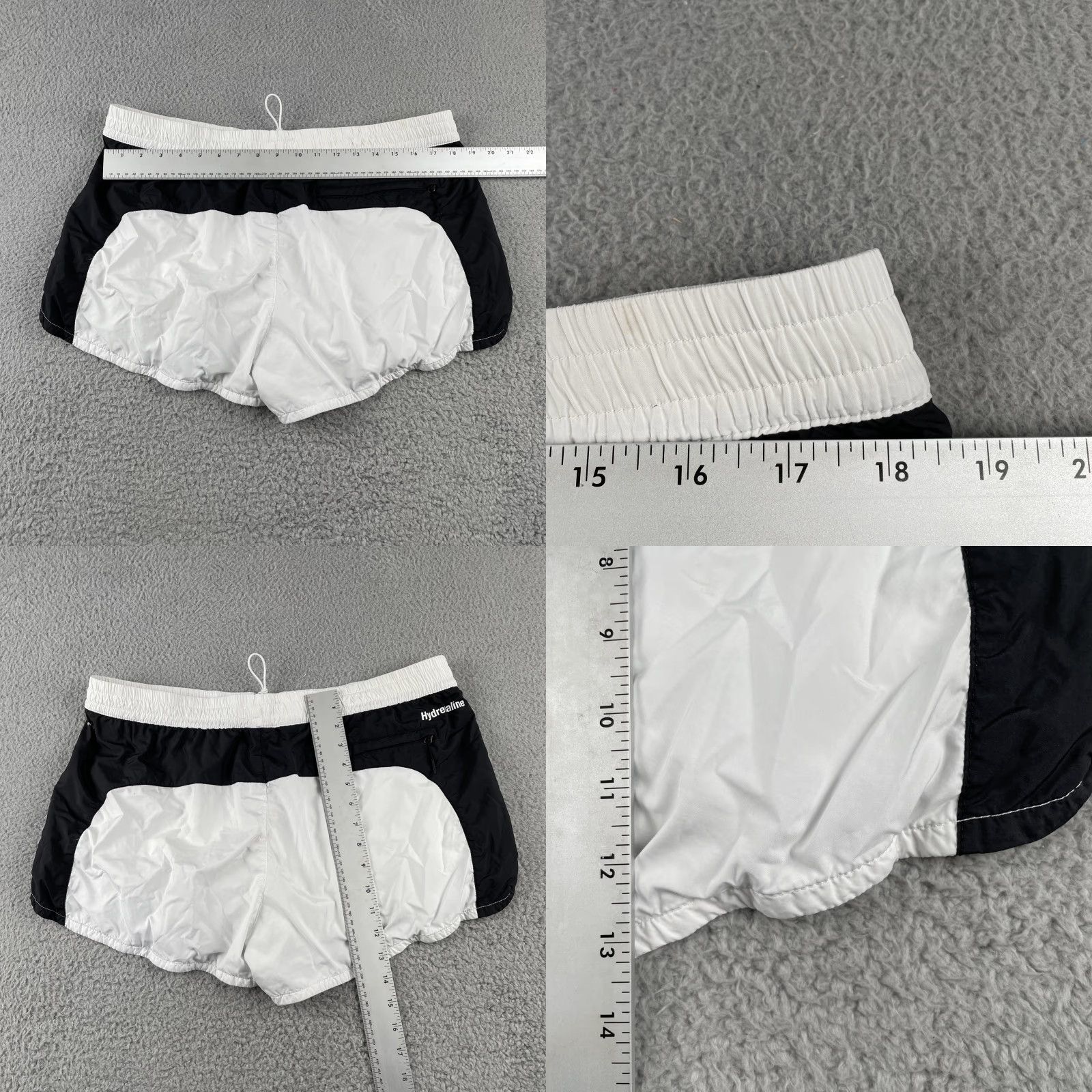 The North Face VINTAGE The North Face Hydrenaline Windfall Fitness Shorts Womens XL Draw String White Size 40" / US 18 - 10 Thumbnail