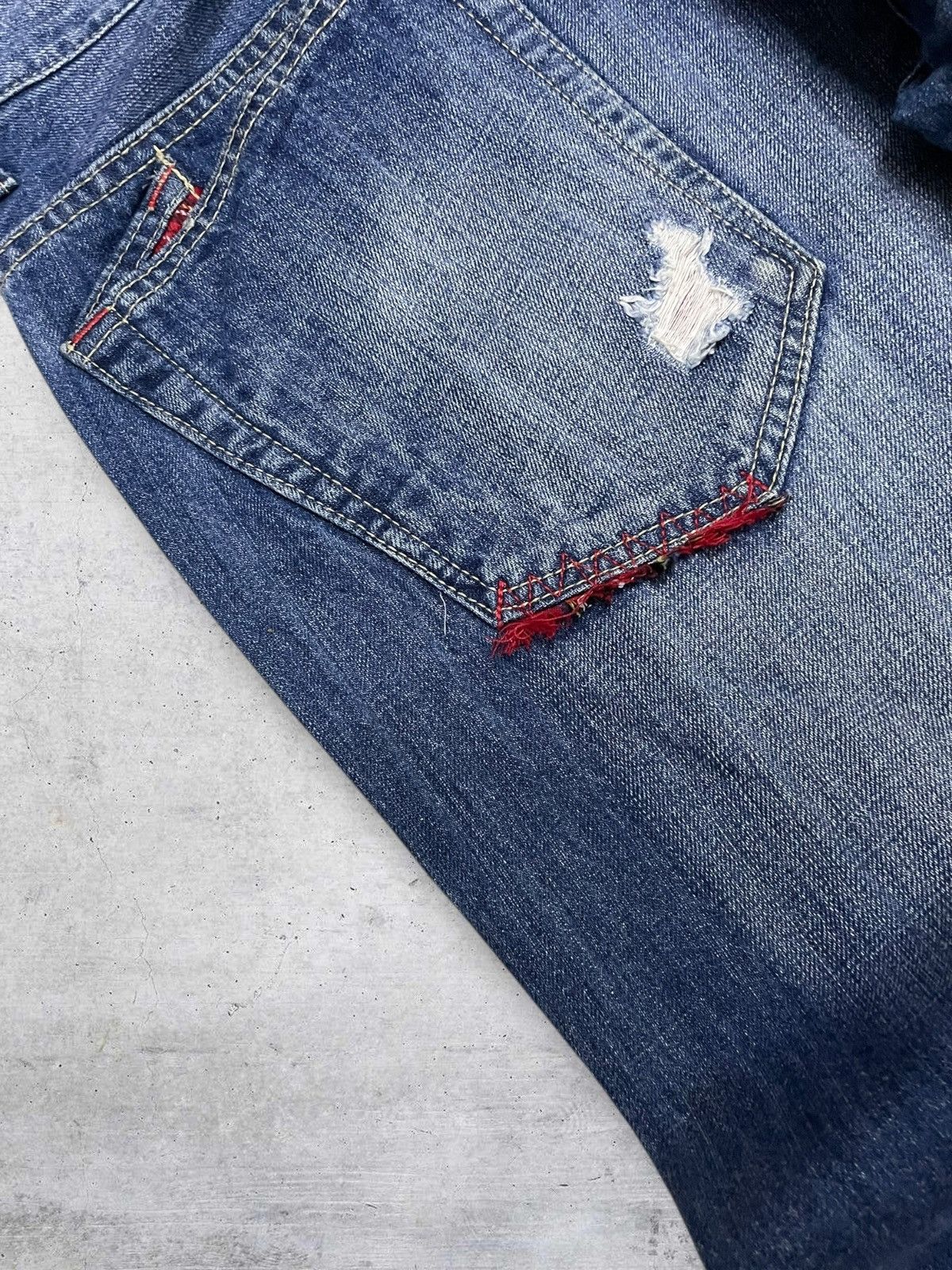 Hysteric Glamour VINTAGE ROOT THREE JAPAN DESIGNER 90S OG GRUNGE KURT DENIM Size US 31 - 17 Thumbnail