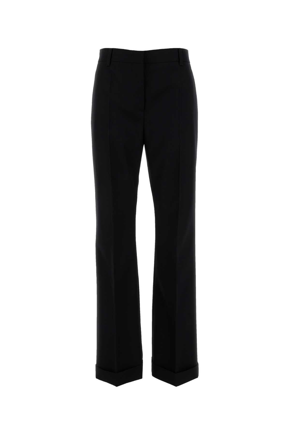Prada Black Gabardine Pant Size 27" / US 4 / IT 40 - 1 Thumbnail