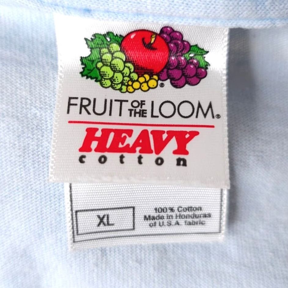Fruit Of The Loom VINTAGE Brat T Shirt Mens XL Blue Y2K Streetwear Mens XL T-Shirt Cotton Fruit of the Loom Crew Neck Short Sleeve Size US XL / EU 56 / 4 - 6 Thumbnail