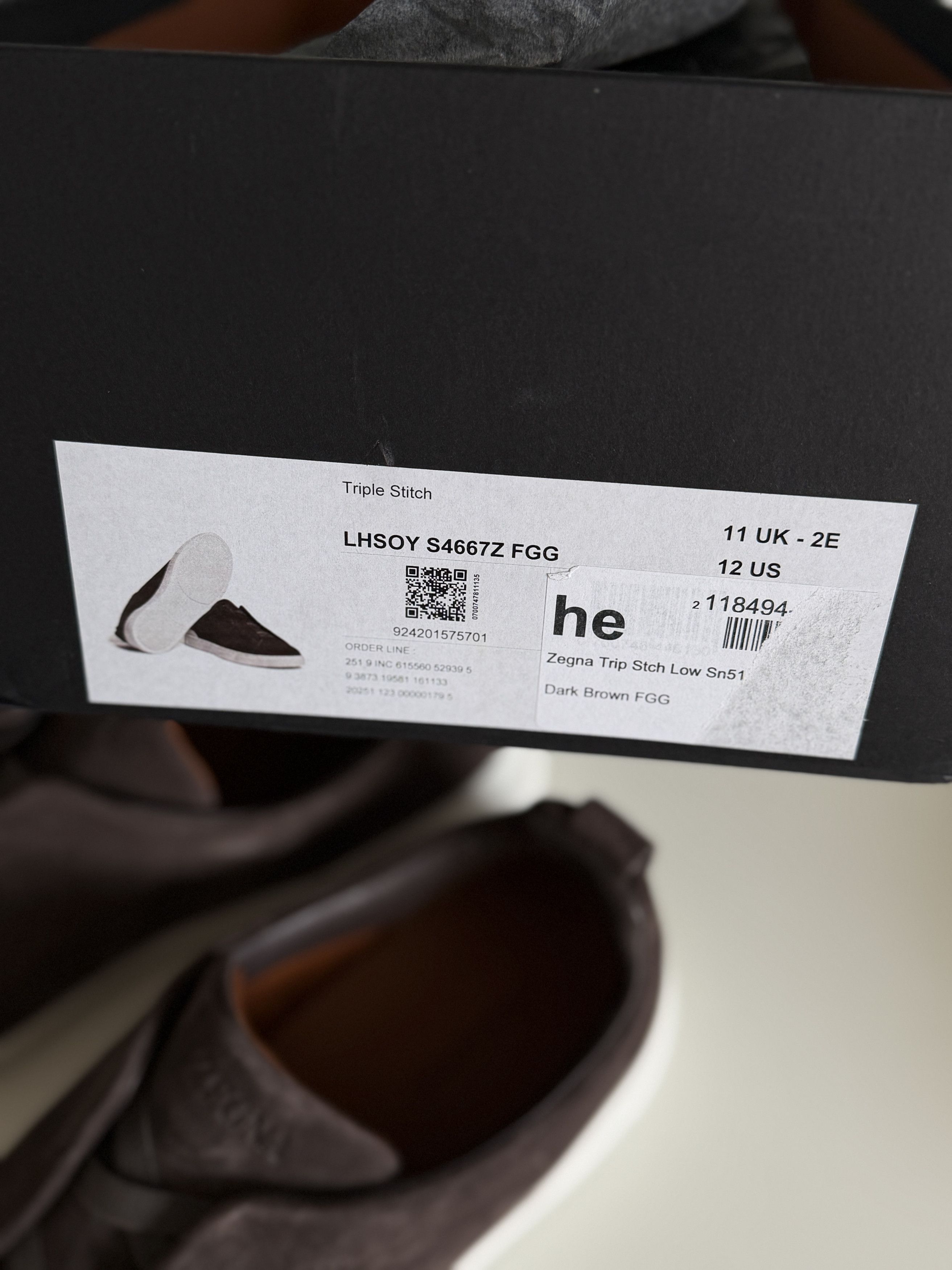 Ermenegildo Zegna Zegna sneakers Size US 12 / EU 45 - 17 Thumbnail