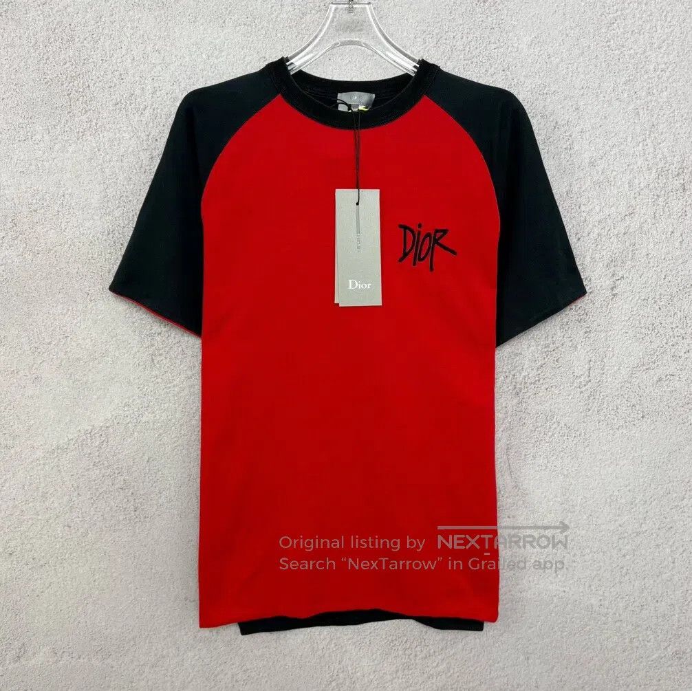 Dior Dior Black and red double-sided short-sleeved T-shirt with Size XS / US 0-2 / IT 36-38 - 1 Thumbnail
