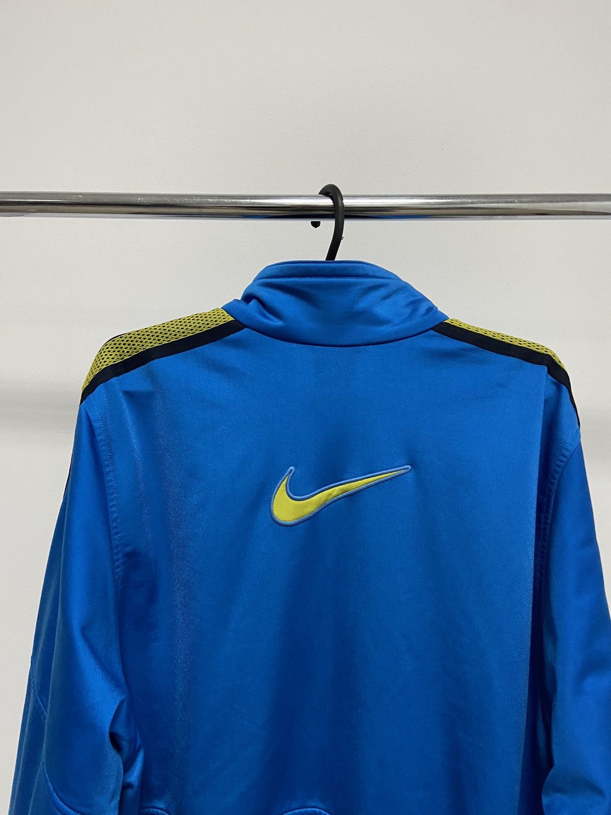 Nike × Vintage Nike Vintage Sweatshirt Windbreaker Big Swoosh Logo 90s Size US L / EU 52-54 / 3 - 4 Thumbnail