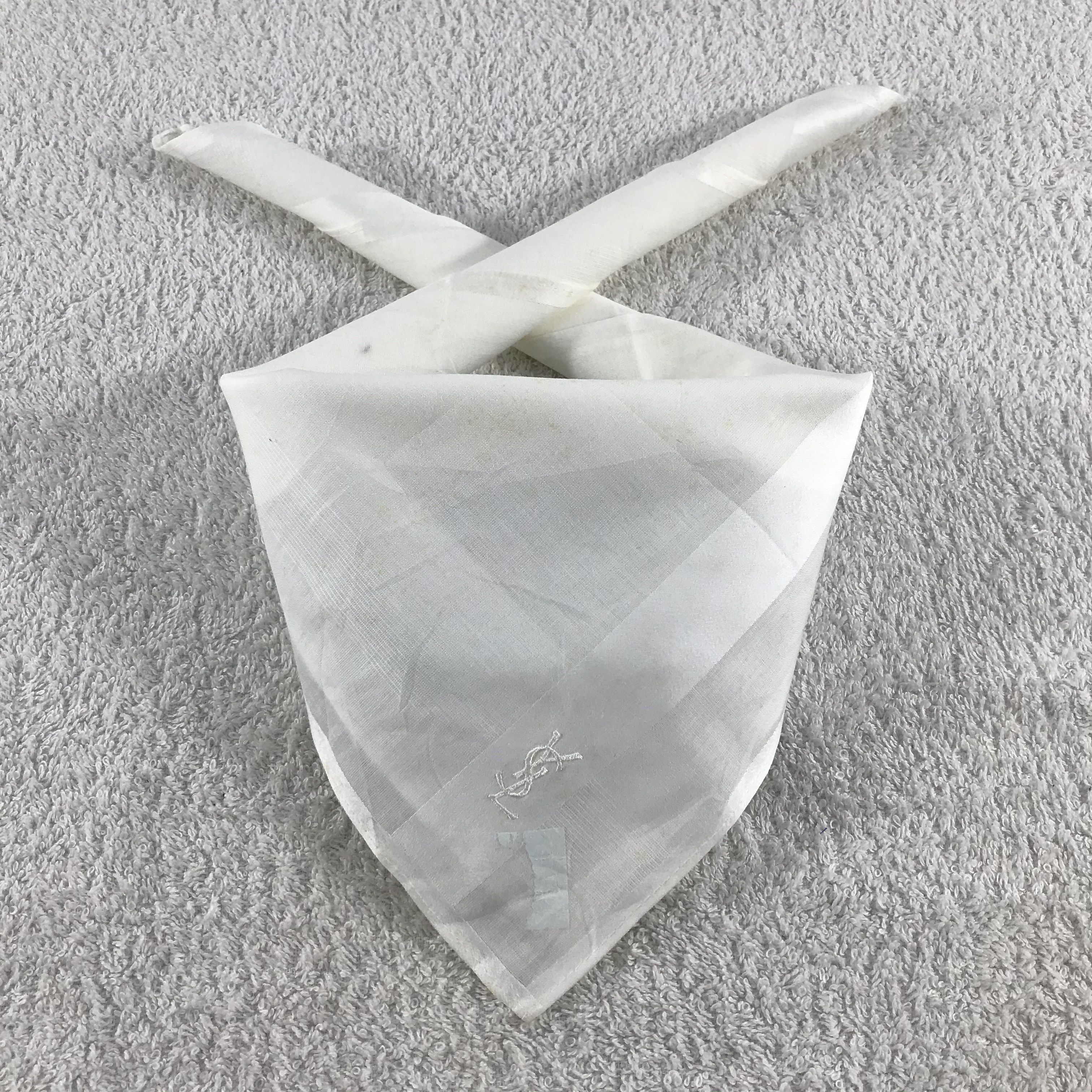 Vintage × Yves Saint Laurent Yves Saint Laurent Bandana / Handkerchief /Neckerchief -S219 Size ONE SIZE - 3 Thumbnail