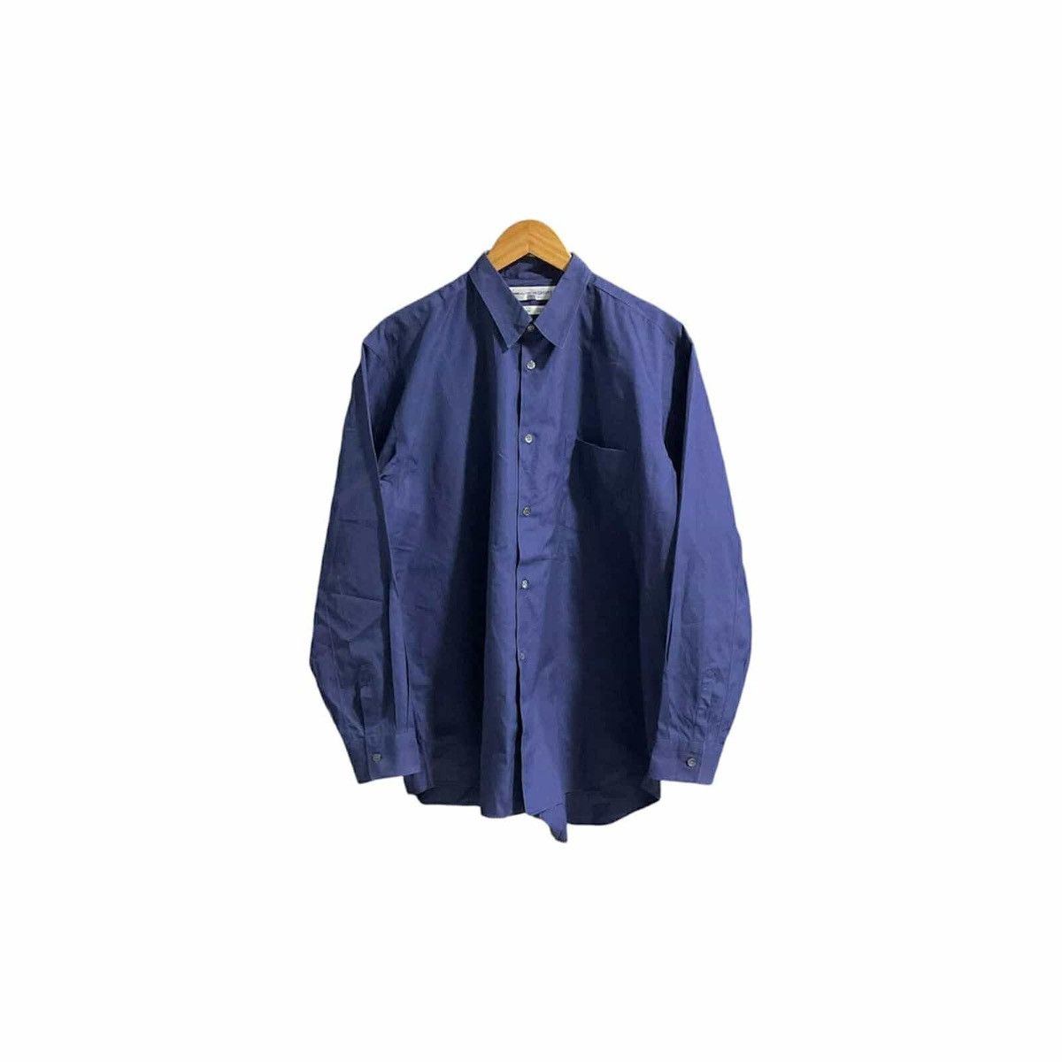 Comme des Garcons SHIRT 🔥Comme Des Garcons Wide Shirt Navy Size US L / EU 52-54 / 3 - 2 Thumbnail