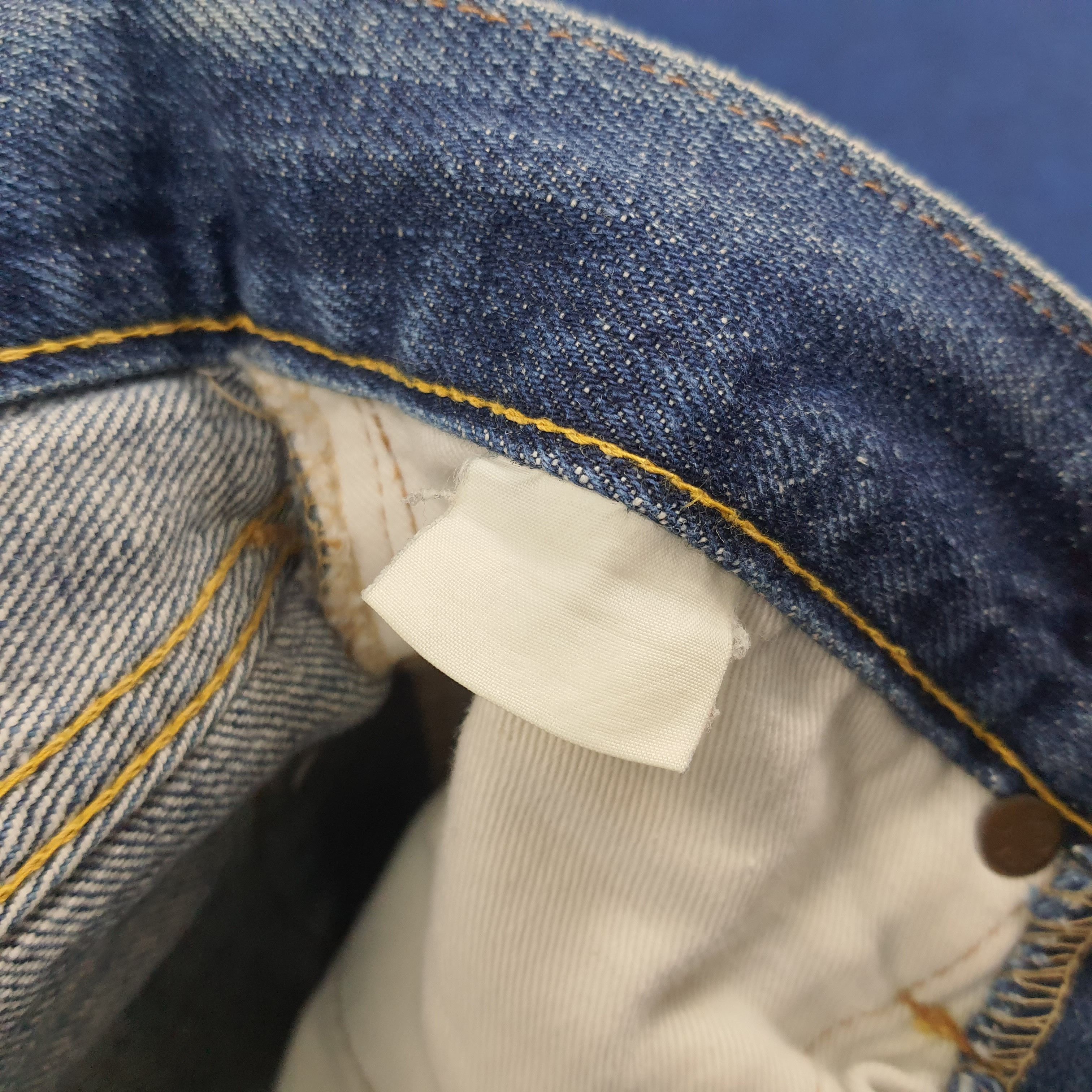 Japanese Brand × Vintage Vintage Evisu Salvadge Japan Brand Custom Daicock Jeans Size US 26 / EU 42 - 8 Thumbnail