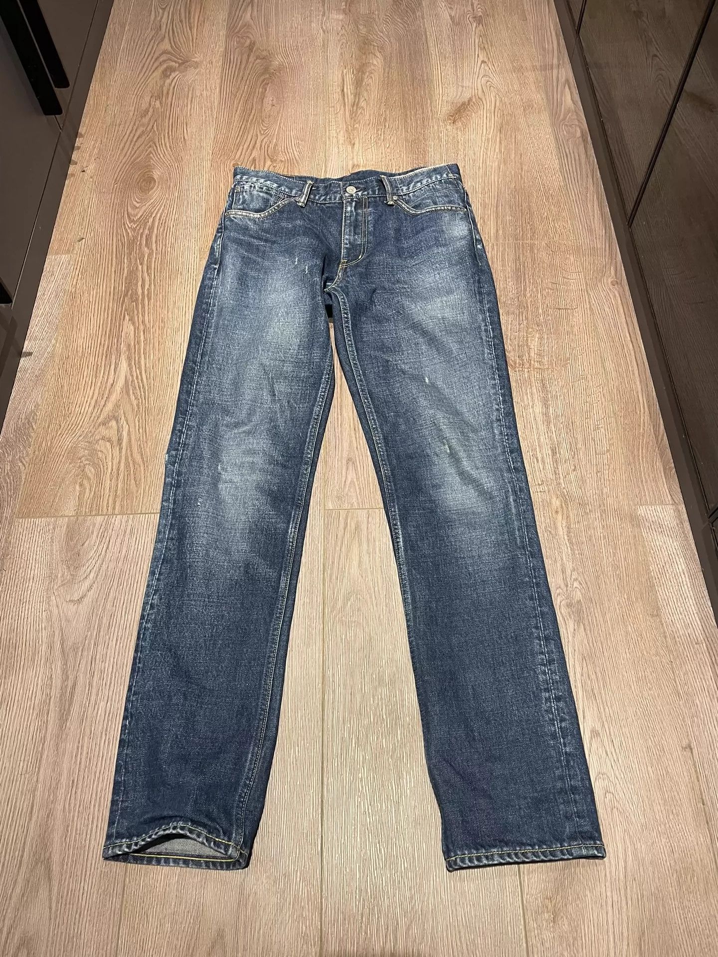 VISVIM SOCIAL SCULPTURE washed jeans