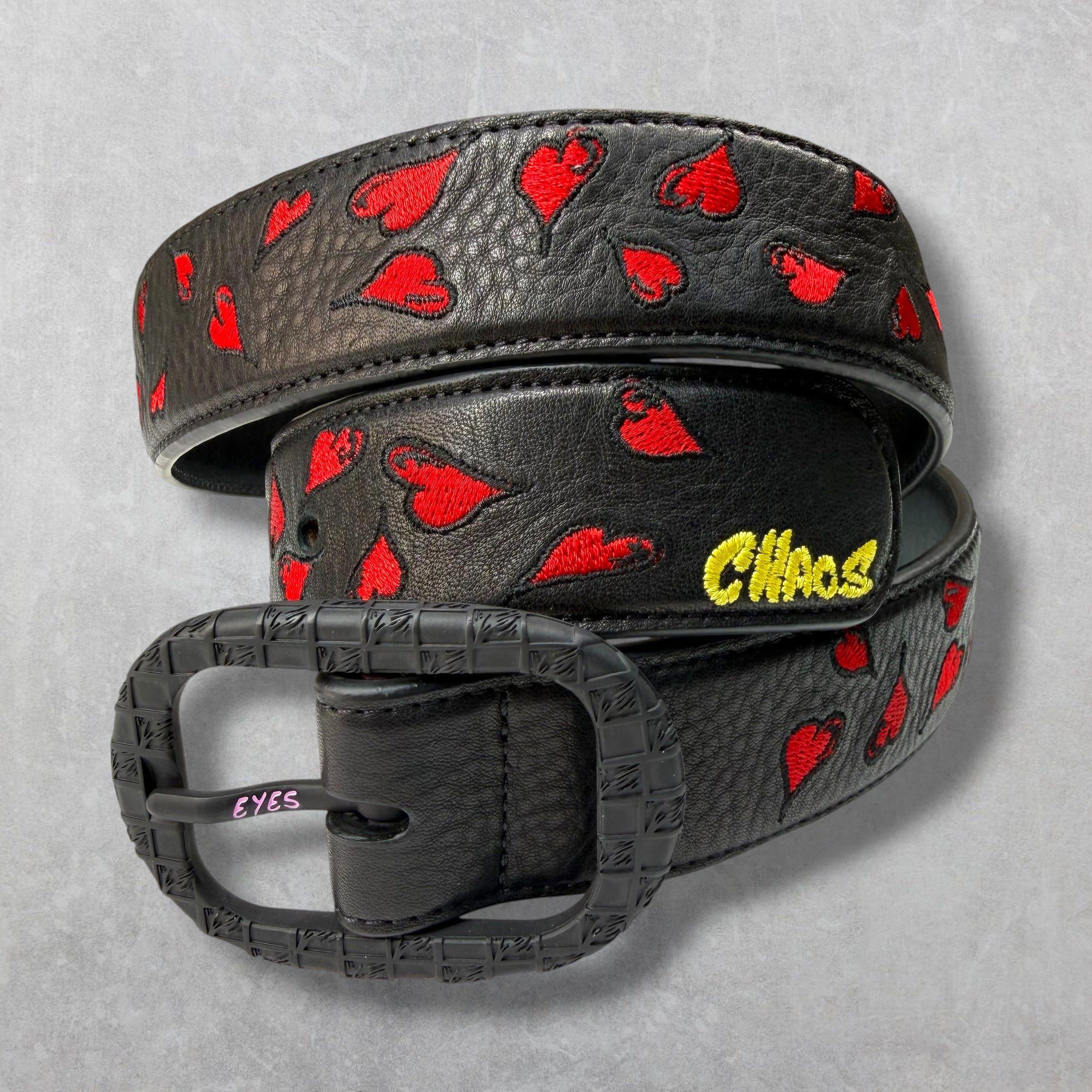 Matty Boy Matty Boy Anti Promo 99 Eyes Heart Belt 32 Size 32 - 1 Thumbnail