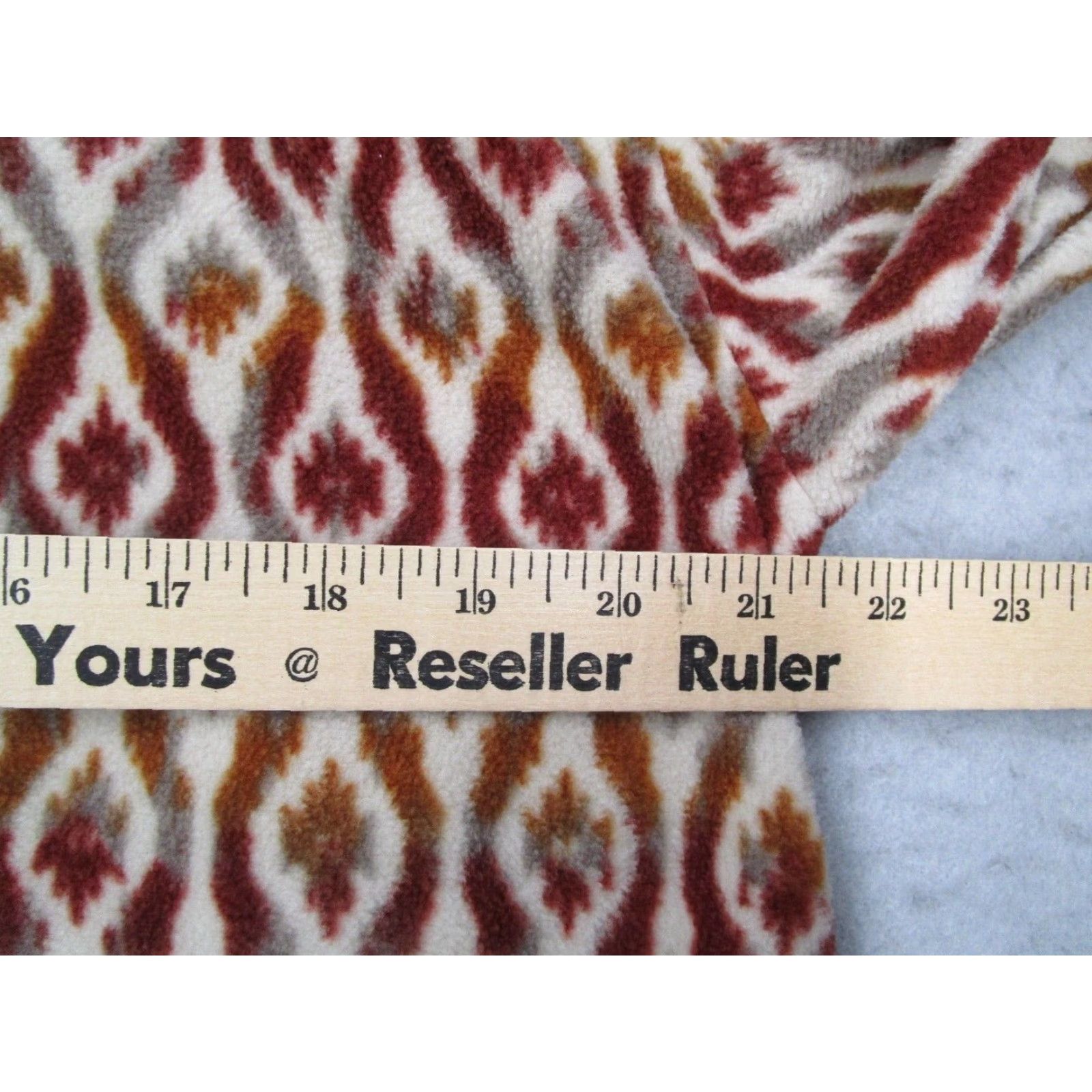Hurley Hurley Mens Shirt Brown Fleece Snap Front Geometric Aztec Southwest Western Classic Size US M / EU 48-50 / 2 - 5 Thumbnail