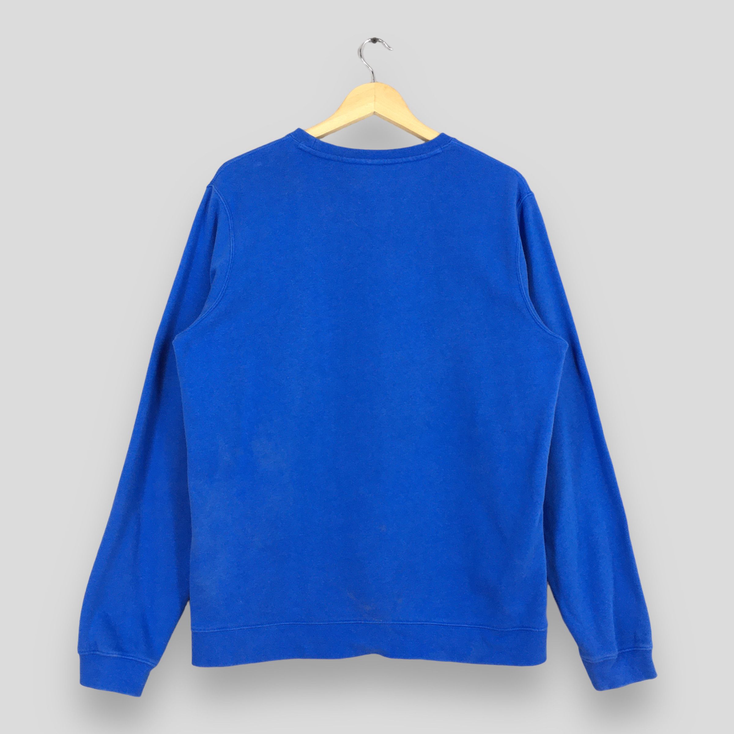 Nike × Vintage Vintage Y2K Nike Just Do It Blue Sweatshirt Large Size US L / EU 52-54 / 3 - 6 Thumbnail