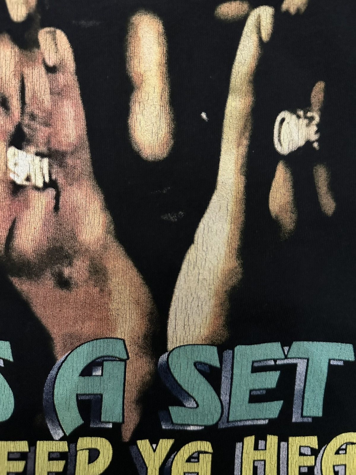 Band Tees × Rap Tees × Vintage Vintage 1998 Tupac Rap Tee It’s a set up so keep ya head up Size US XL / EU 56 / 4 - 4 Thumbnail