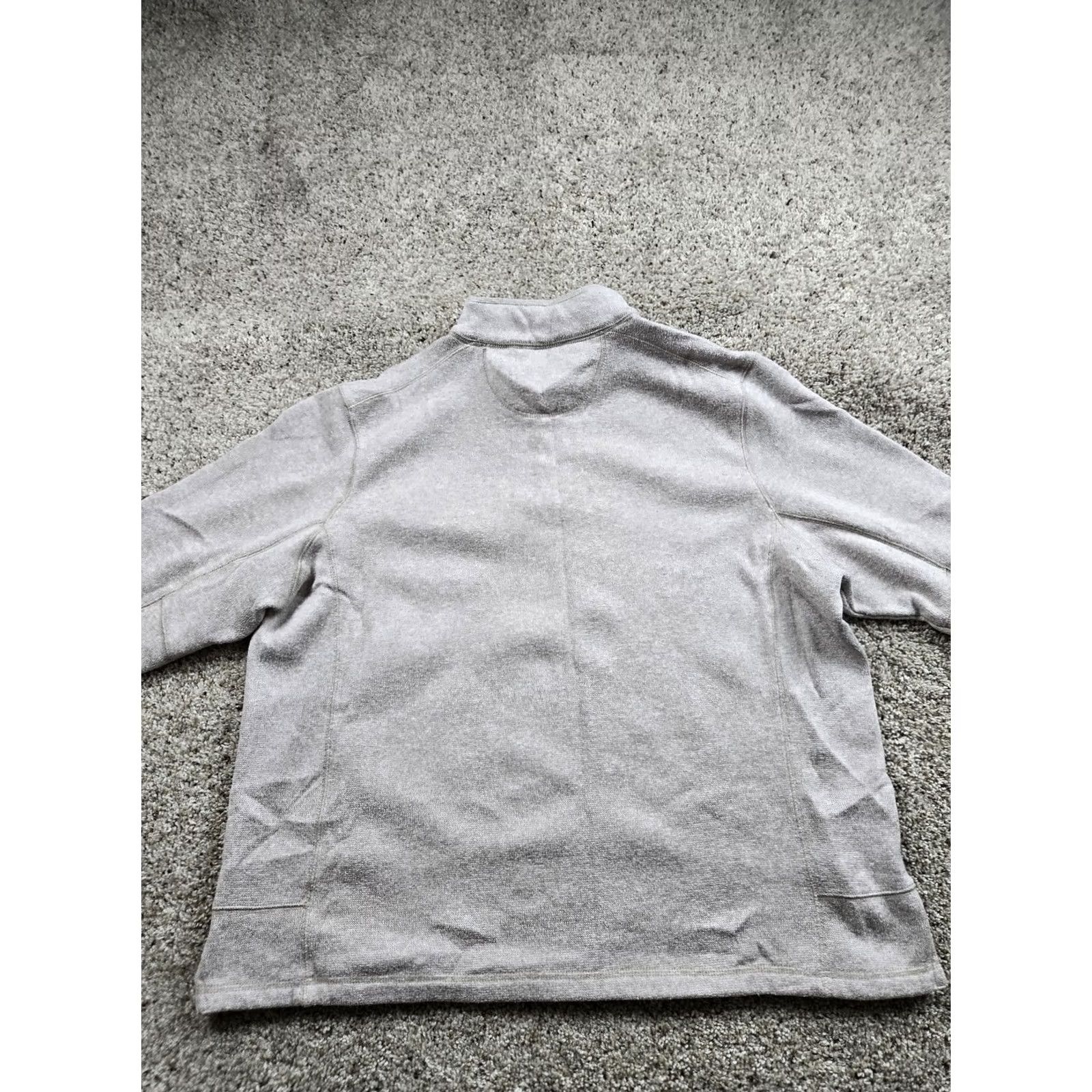 Vintage Woolrich Pullover Mens 2XL Beige Fleece Snap Mock Neck Chest Pocket Outdoors Size US XXL / EU 58 / 5 - 6 Thumbnail