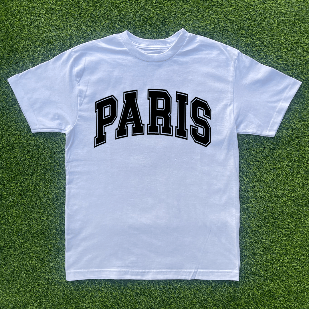 Vintage PARIS COLLEGIATE TSHIRT Size US L / EU 52-54 / 3 - 1 Preview