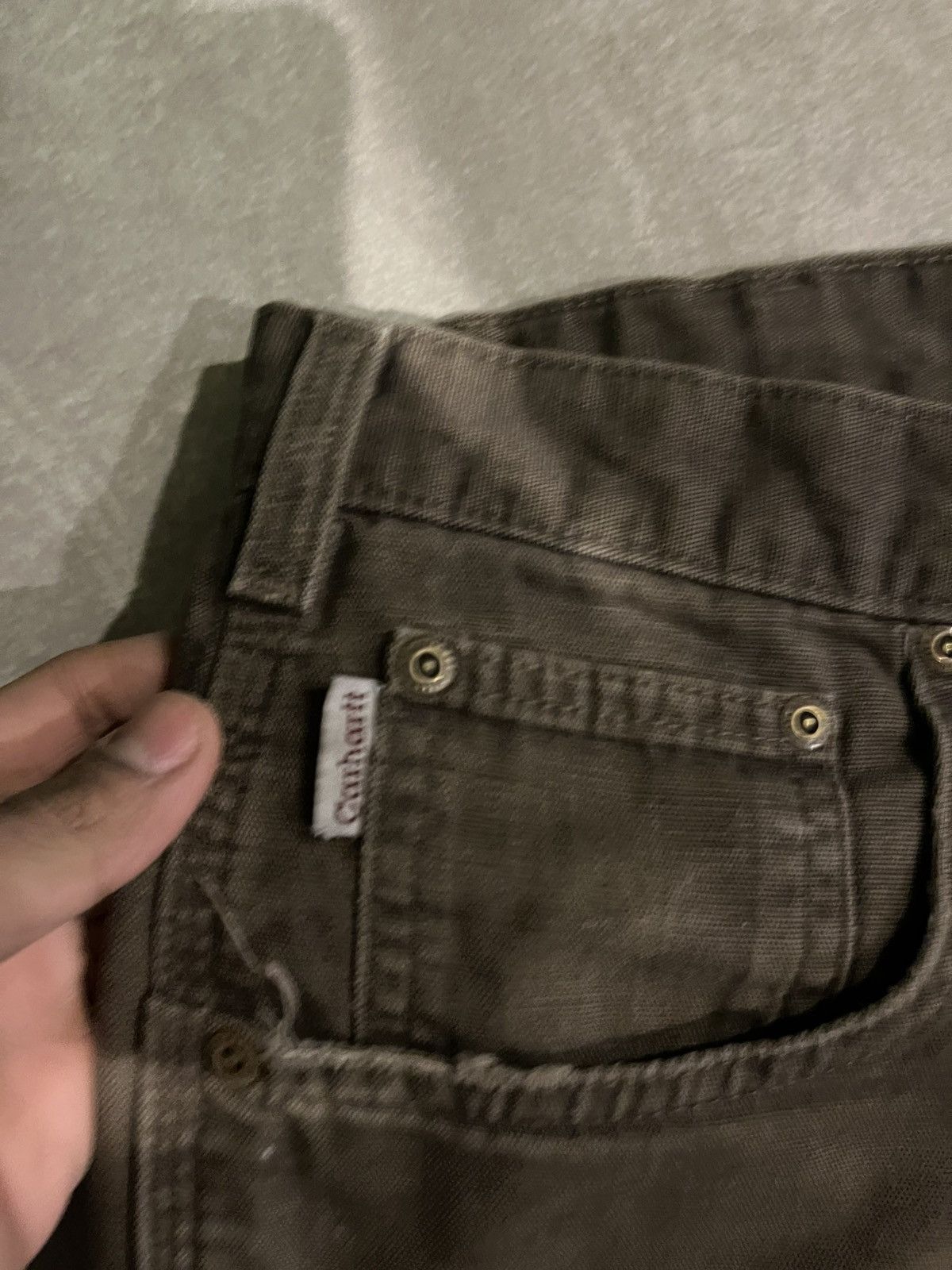 Carhartt Carhartt Carpenter Chinos Size US 33 - 2 Thumbnail