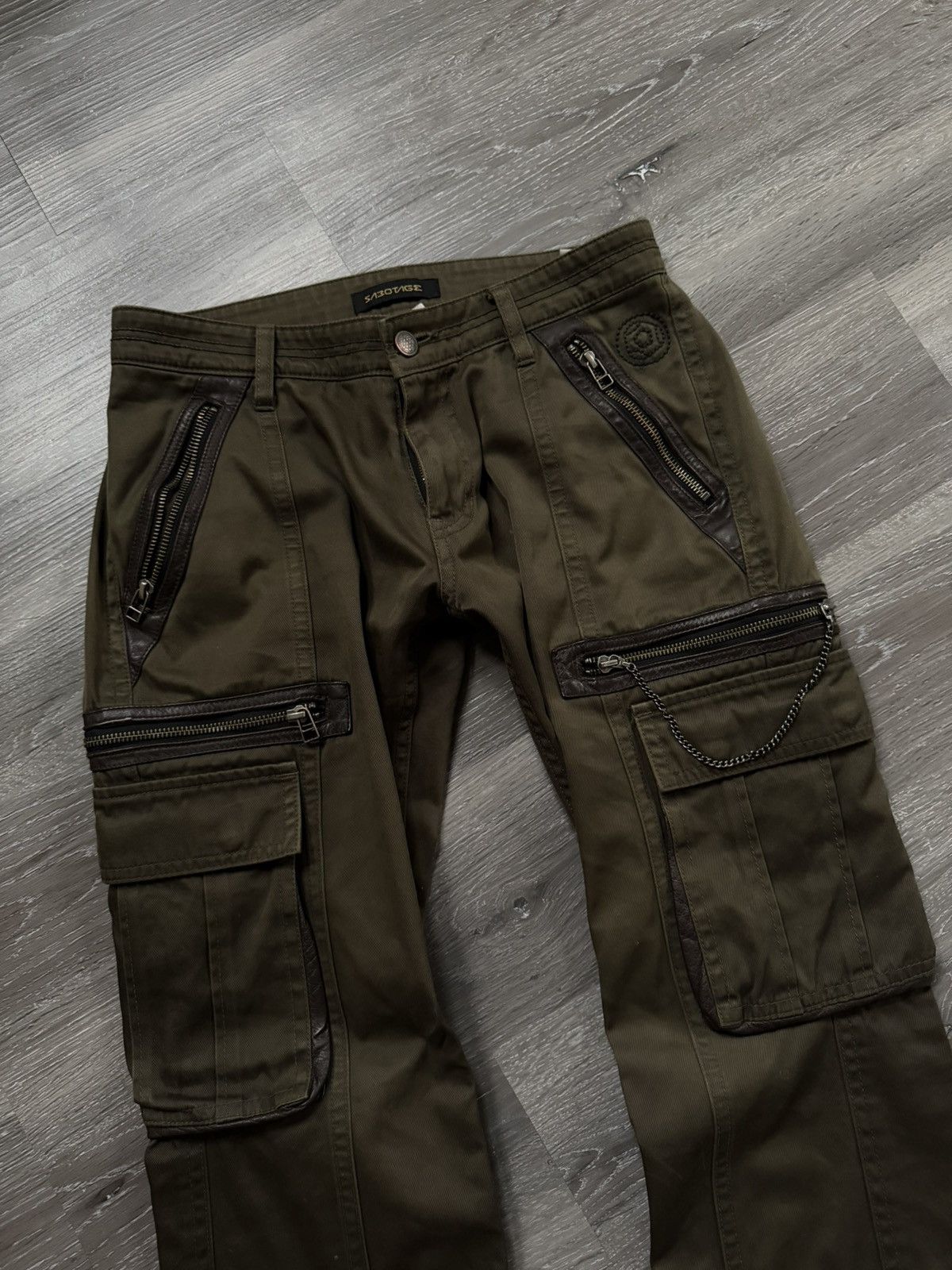 Japanese Brand Sabotage 90s Raver Pants Size US 29 - 3 Thumbnail