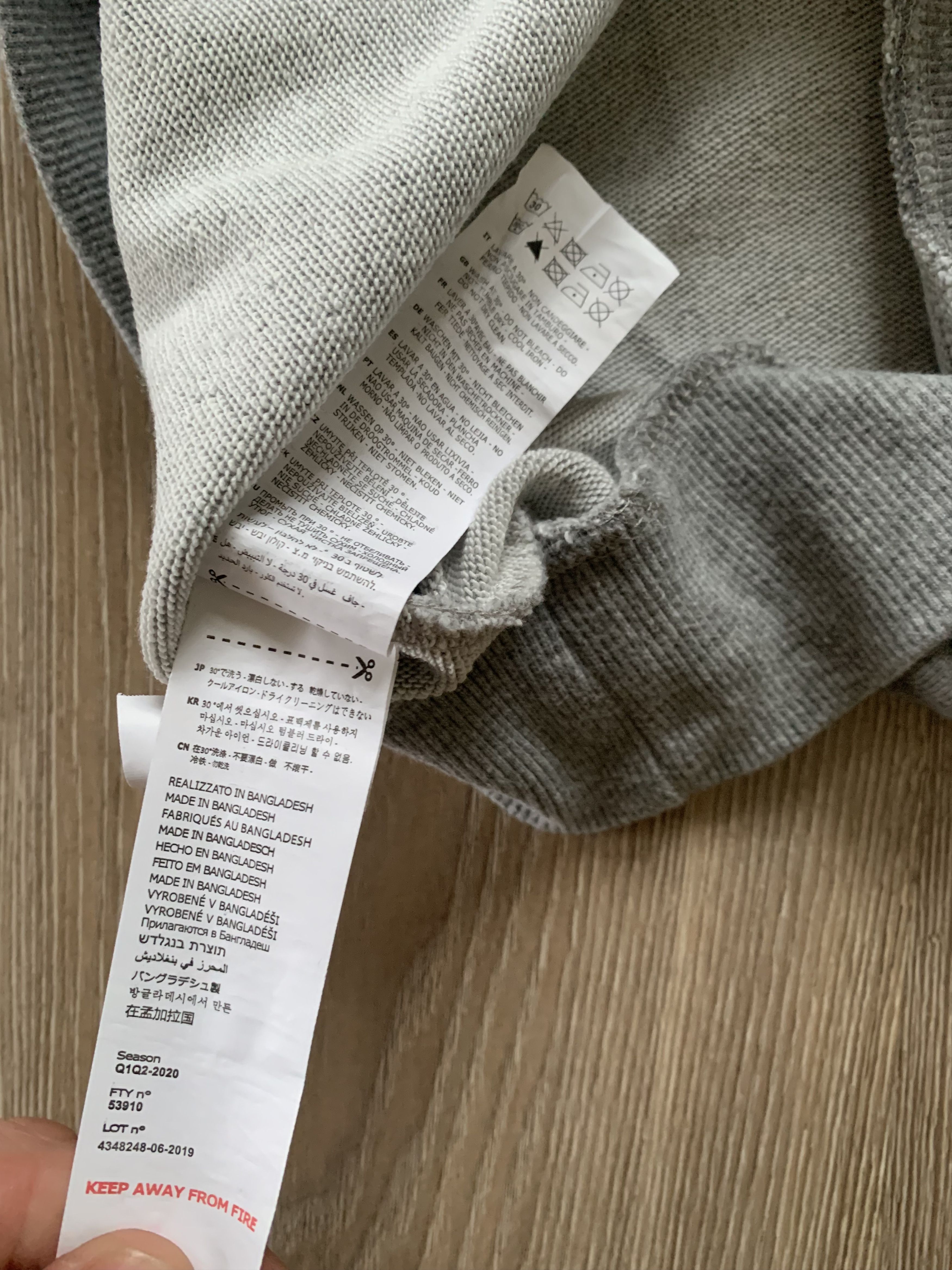 Kappa Kappa Grey Spellout Logo Hoodie Size US S / EU 44-46 / 1 - 10 Thumbnail
