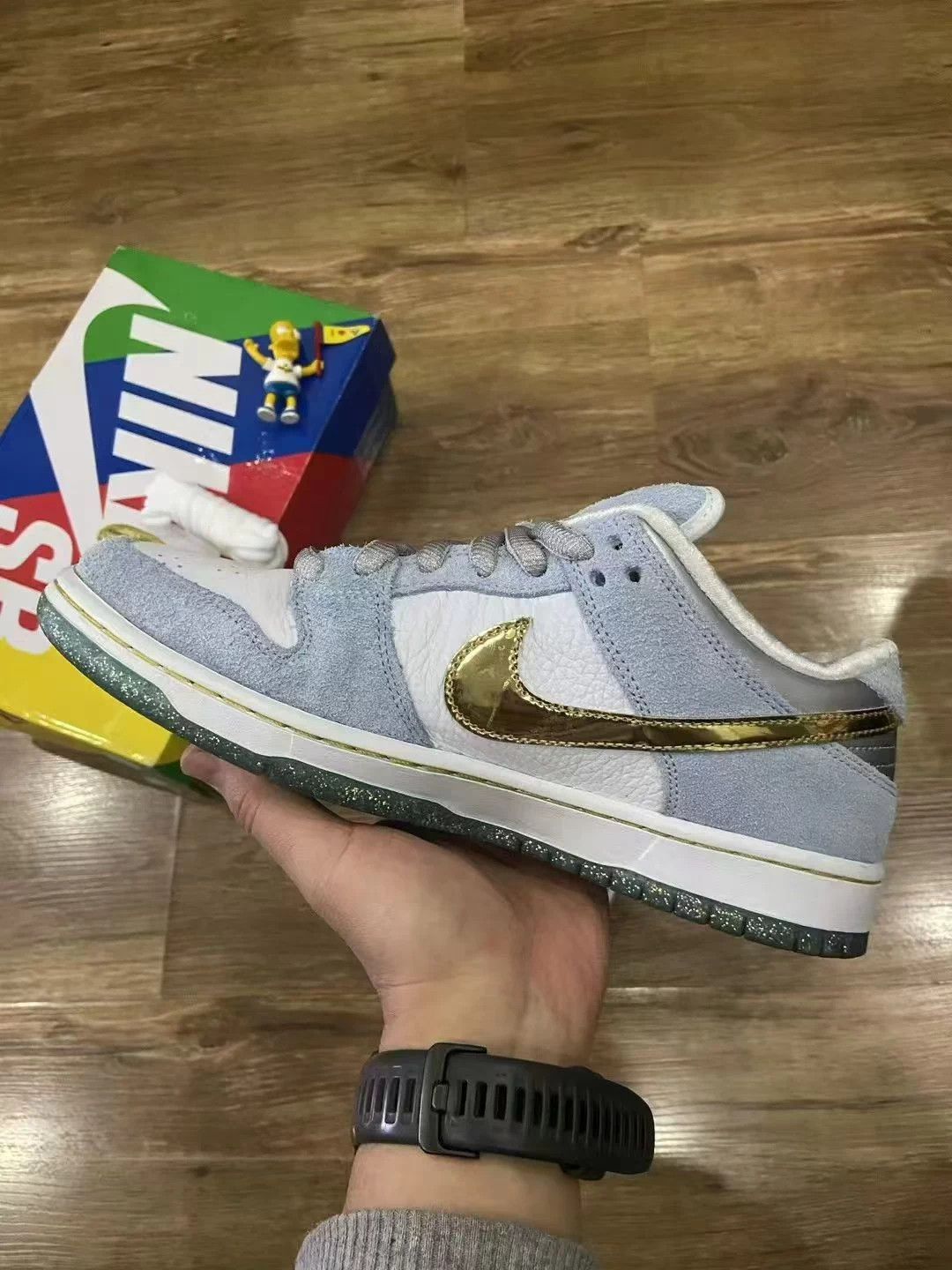 Nike Nike Dunk SB 'Frozen' 42.5 Original Box & Accs Size US 9.5 / EU 42-43 - 3 Thumbnail