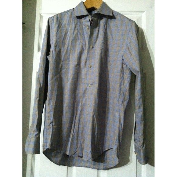 Joseph Abboud JOSEPH ABBOUD MENS NEW 100%COTTON CASUAL SHIRT SIZE: S Size US S / EU 44-46 / 1 - 1 Thumbnail