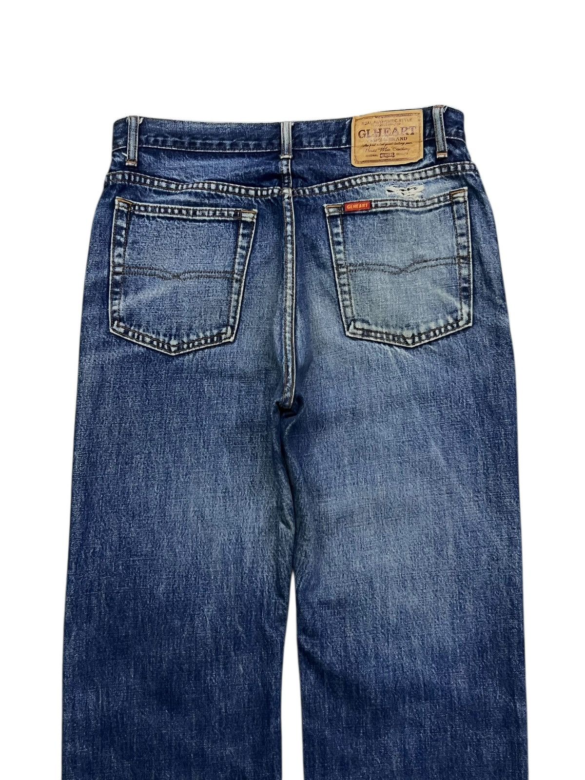 Japanese Brand Vintage GLHEART Japanese Denim Jeans - Made in Japan Size US 31 - 5 Thumbnail