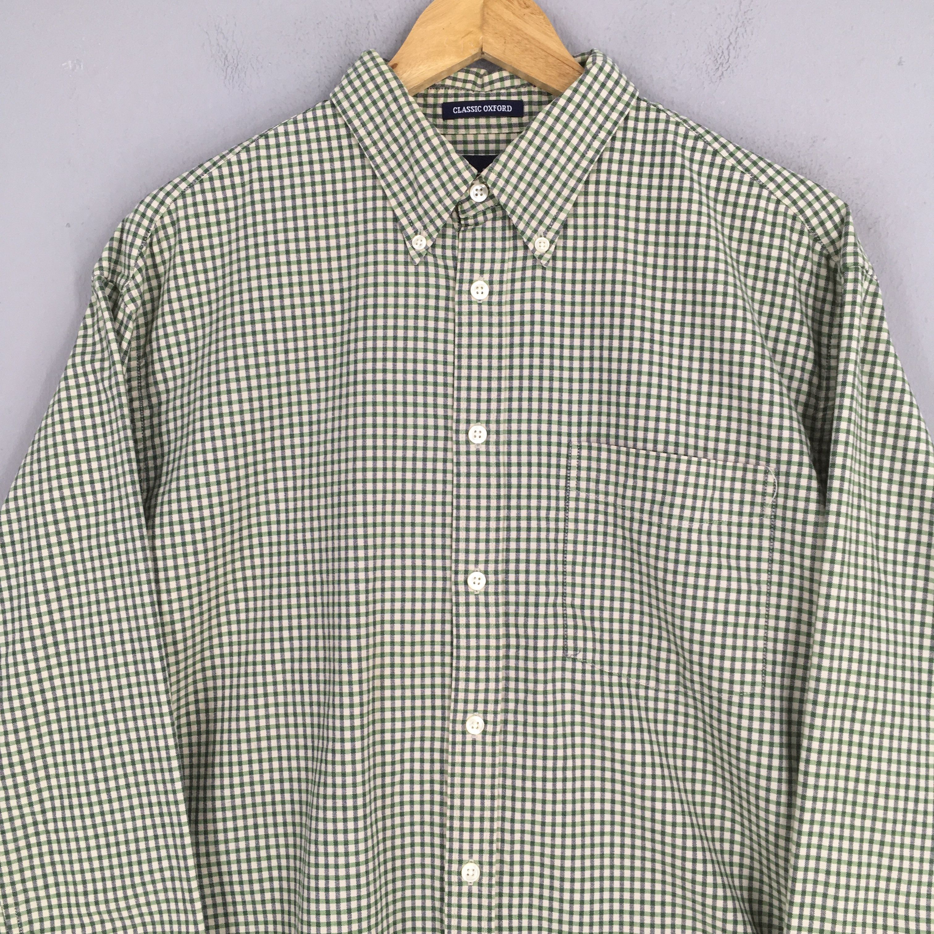 Gap Vintage 90s Gap Plaid Checkered Flannel Shirt Medium Size US M / EU 48-50 / 2 - 2 Thumbnail