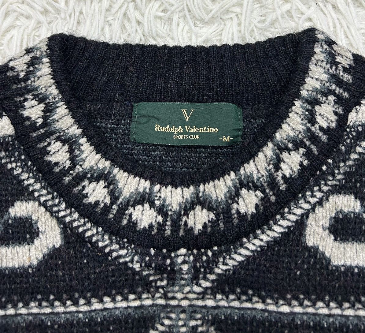 Japanese Brand Japanese Brand Rudolph Valentino Sweater Pullover Size US M / EU 48-50 / 2 - 8 Thumbnail