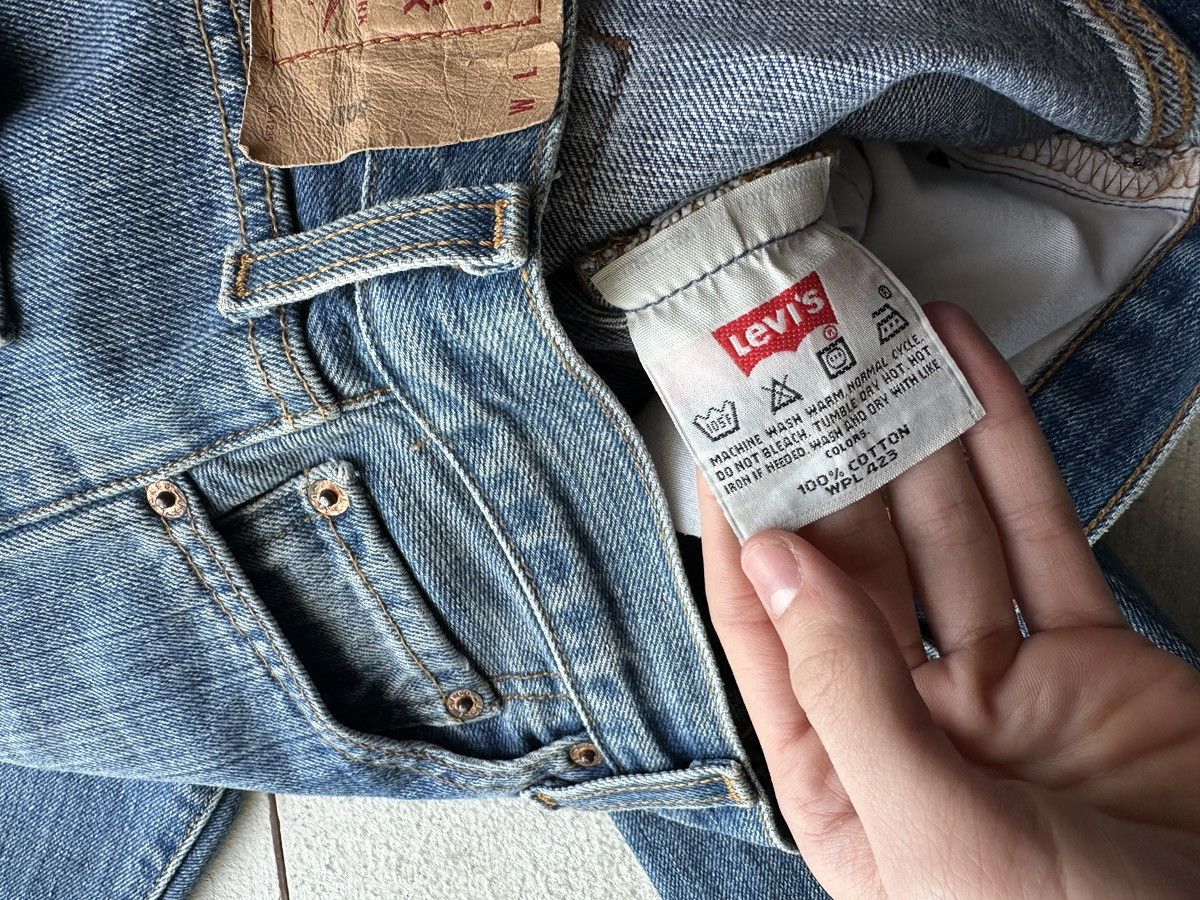 Levi's 🚨Vintage 90s Levis Jeans 501 LEGEND y2k Light Wash Denim Size US 28 / EU 44 - 7 Thumbnail