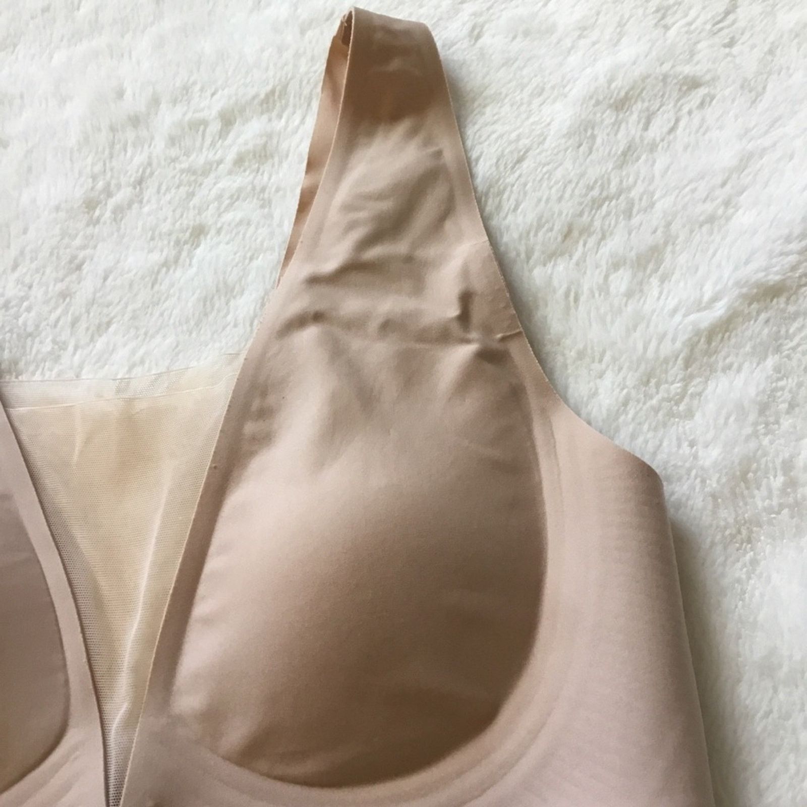 Other Seamless Beige Bra Size ONE SIZE - 2 Thumbnail