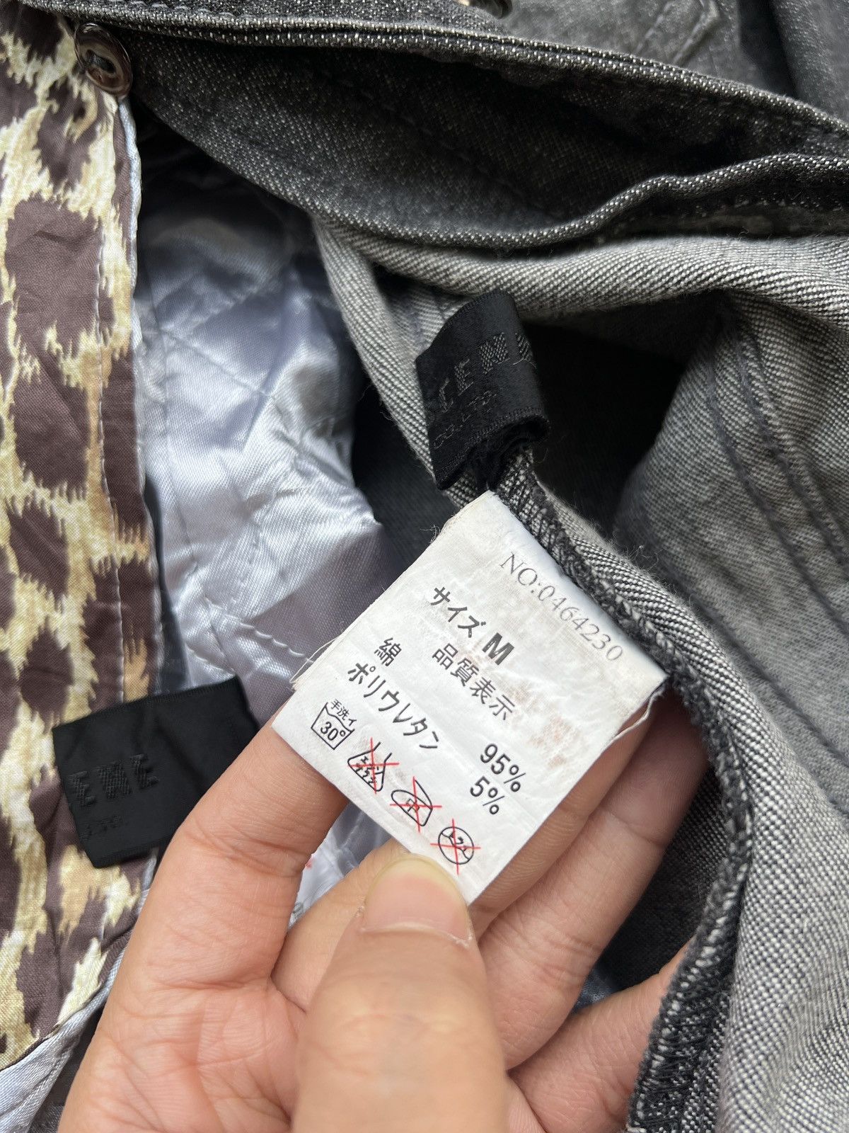 Japanese Brand 2000s Last Scene Japanese Brand Denim Jacket Size M / US 6-8 / IT 42-44 - 8 Thumbnail