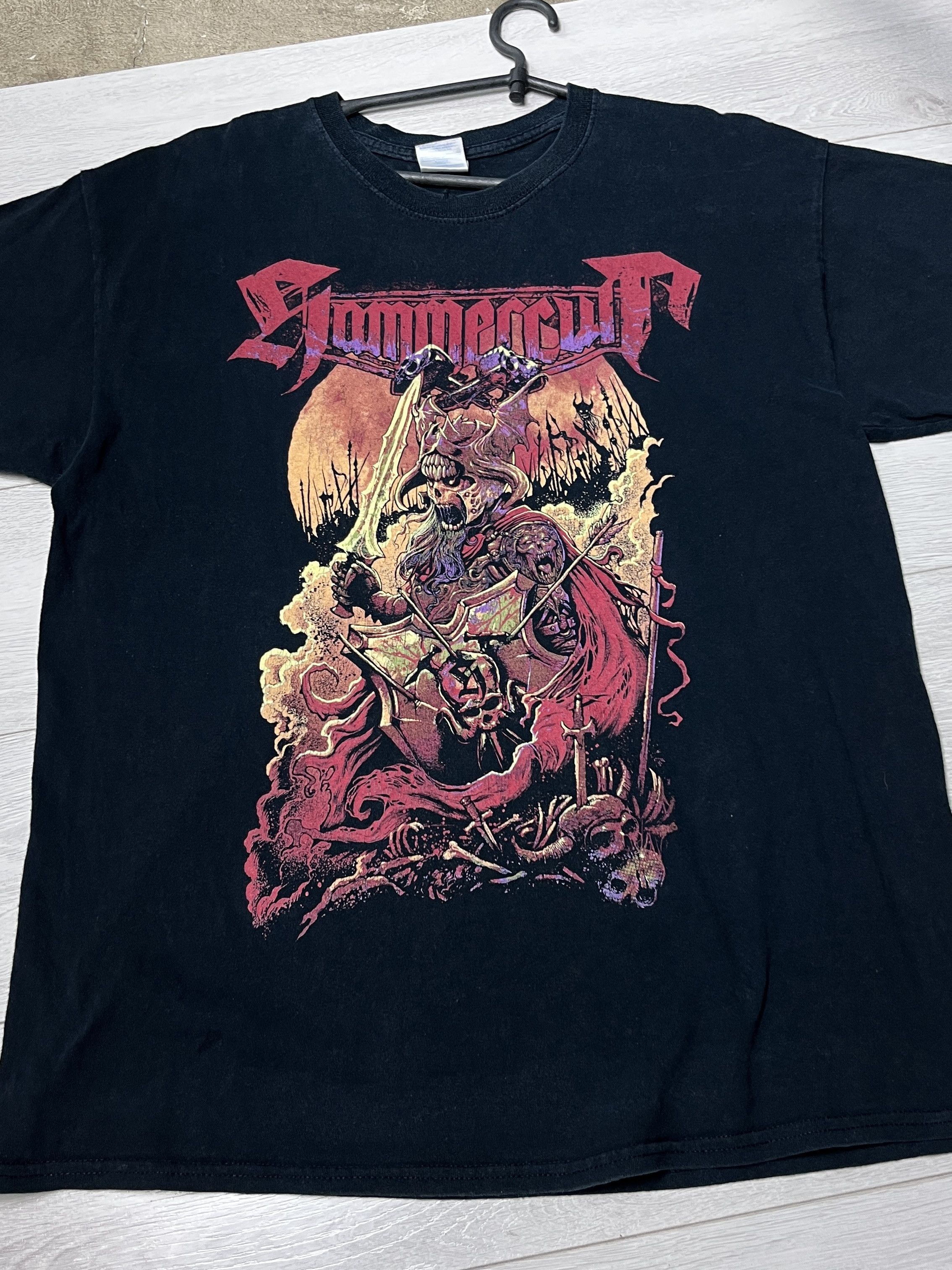 Vintage 2000s VIOLATOR "CHEMICAL ASSAULT" FUKCING THRASH TEE - № 970 Size US L / EU 52-54 / 3 - 2 Thumbnail