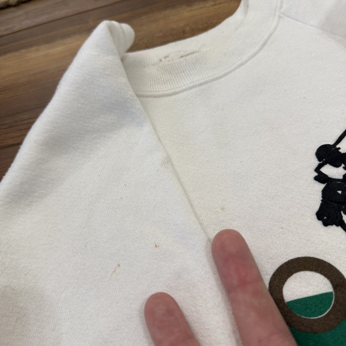 Other Vintage 90s Polo Ralph Lauren Bootleg White Crewneck Size US M / EU 48-50 / 2 - 3 Thumbnail