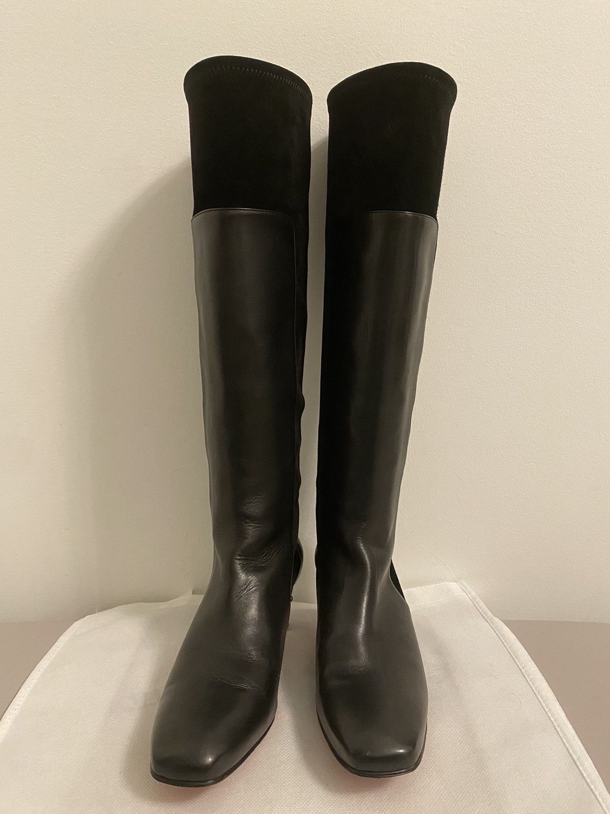 Christian Louboutin Authentic Christian Louboutin leather and suede boots Size US 8 / IT 38 - 2 Thumbnail