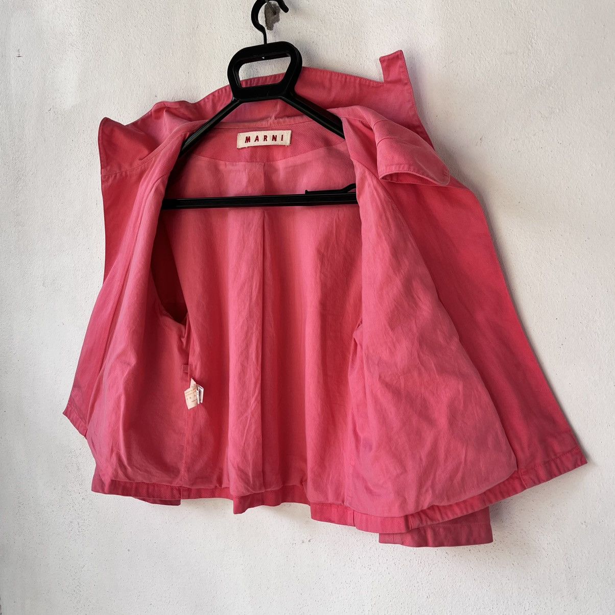 Marni Marni Cropped Peter Pan Collar Cotton Jacket Made in Italy Size XS / US 0-2 / IT 36-38 - 6 Thumbnail