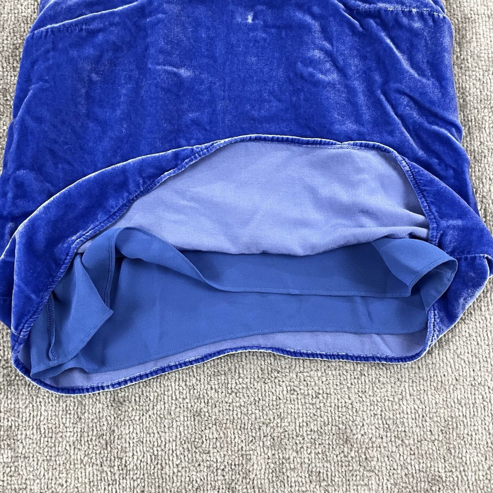 Lilly Pulitzer Lilly Pulitzer Shirt Womens Small Blue Dusk Velvet Top Night Silk Viscose Sleeveless Tank Size S / US 4 / IT 40 - 5 Thumbnail