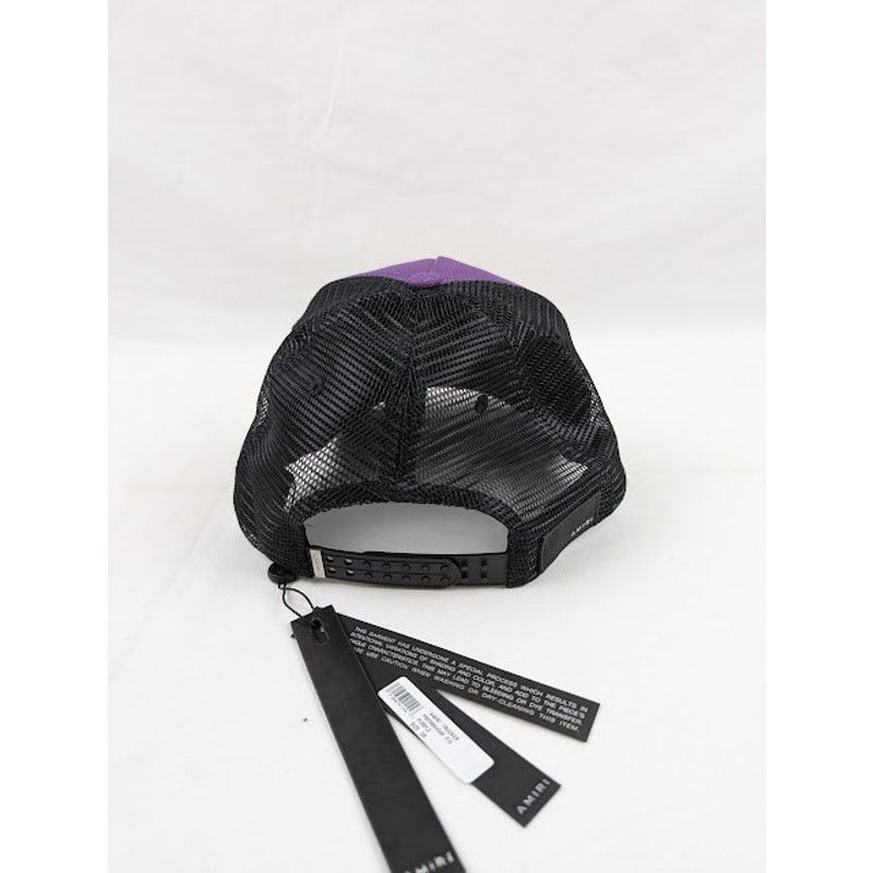 Amiri o1rshd1 Q:4 / Size: OS / Trucker Cap / Hat in Purple Size ONE SIZE - 5 Thumbnail